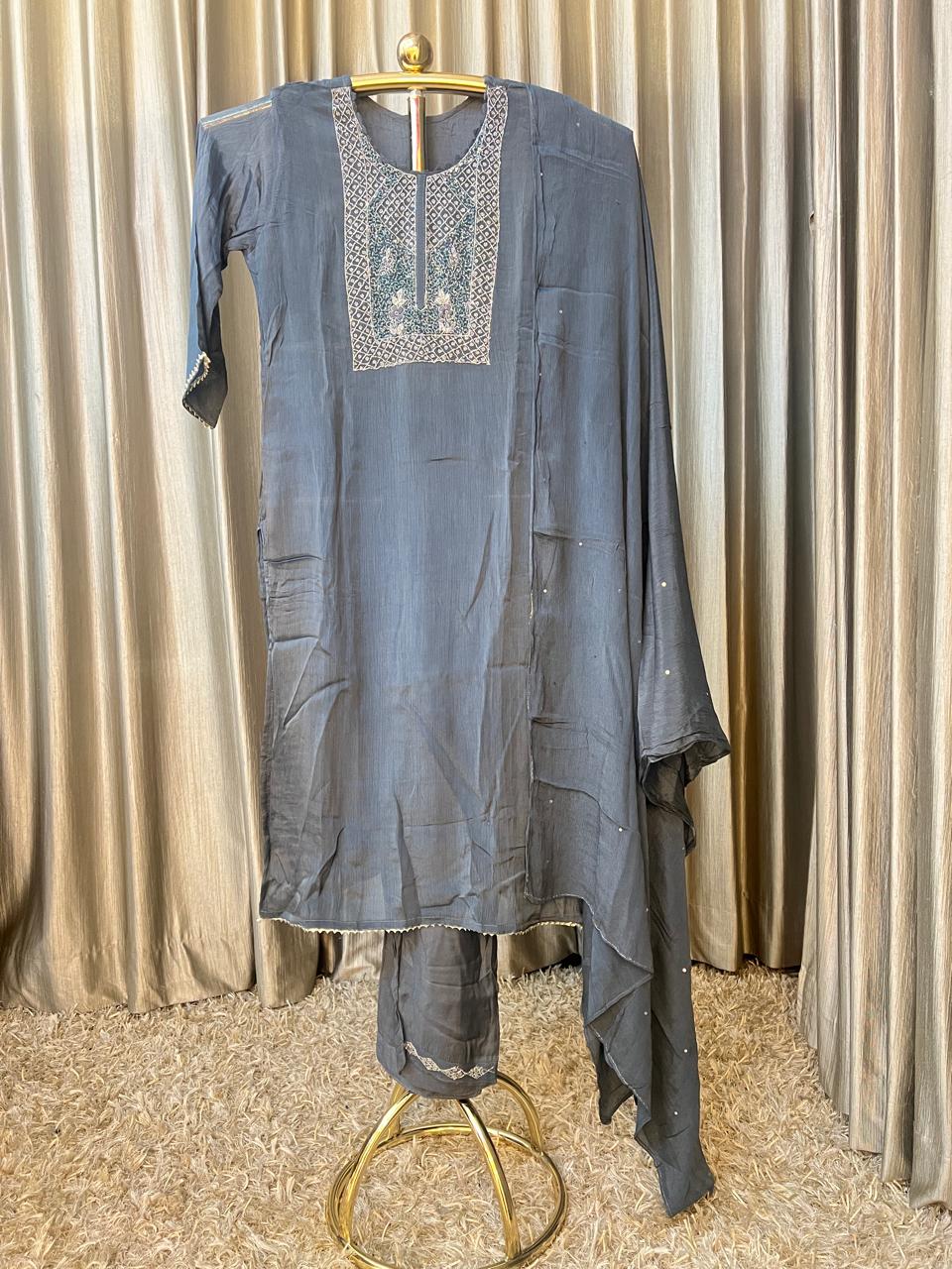 Daily Wear Hand work Kurti Set
