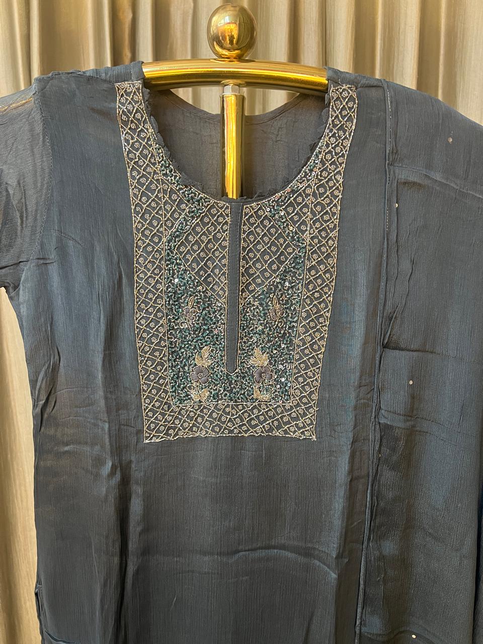 Daily Wear Hand work Kurti Set