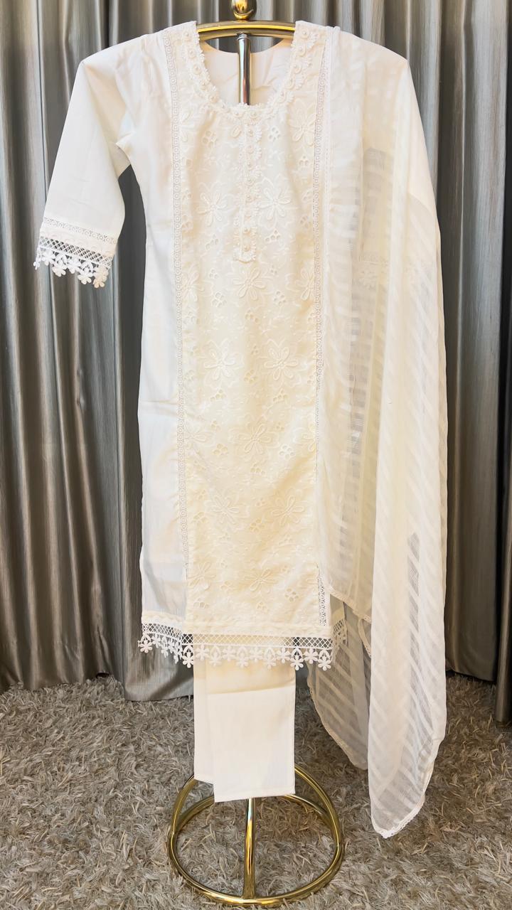 Casual daily wear cotton kurta set