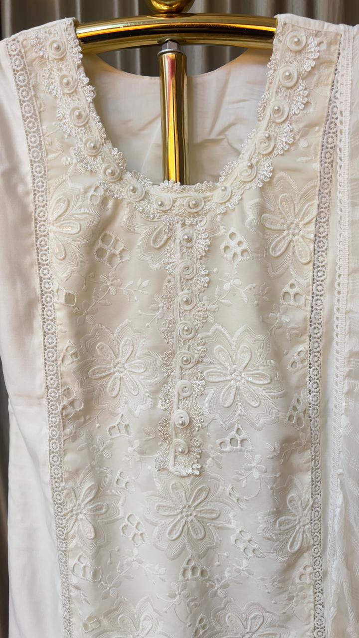 Casual daily wear cotton kurta set