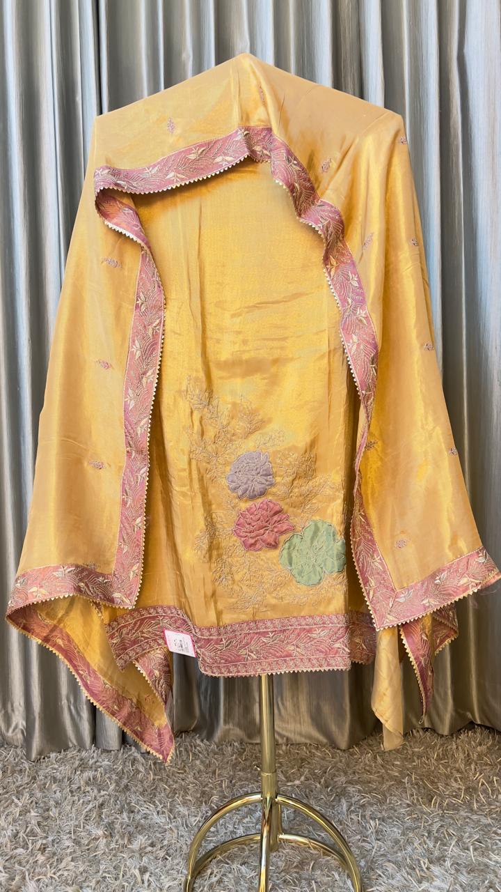 SEMI PARTY WEAR DRESS MATERIAL
