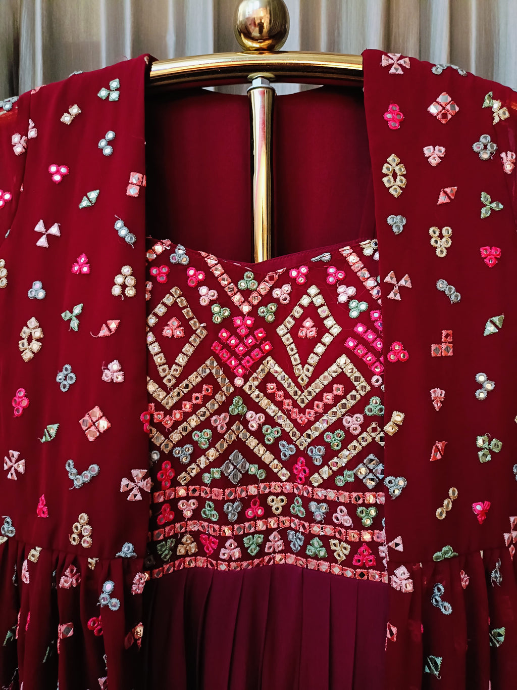 INDO-WESTERN GOWN,JACKET STYLE,SHRUG,PARTY WEAR GOWN