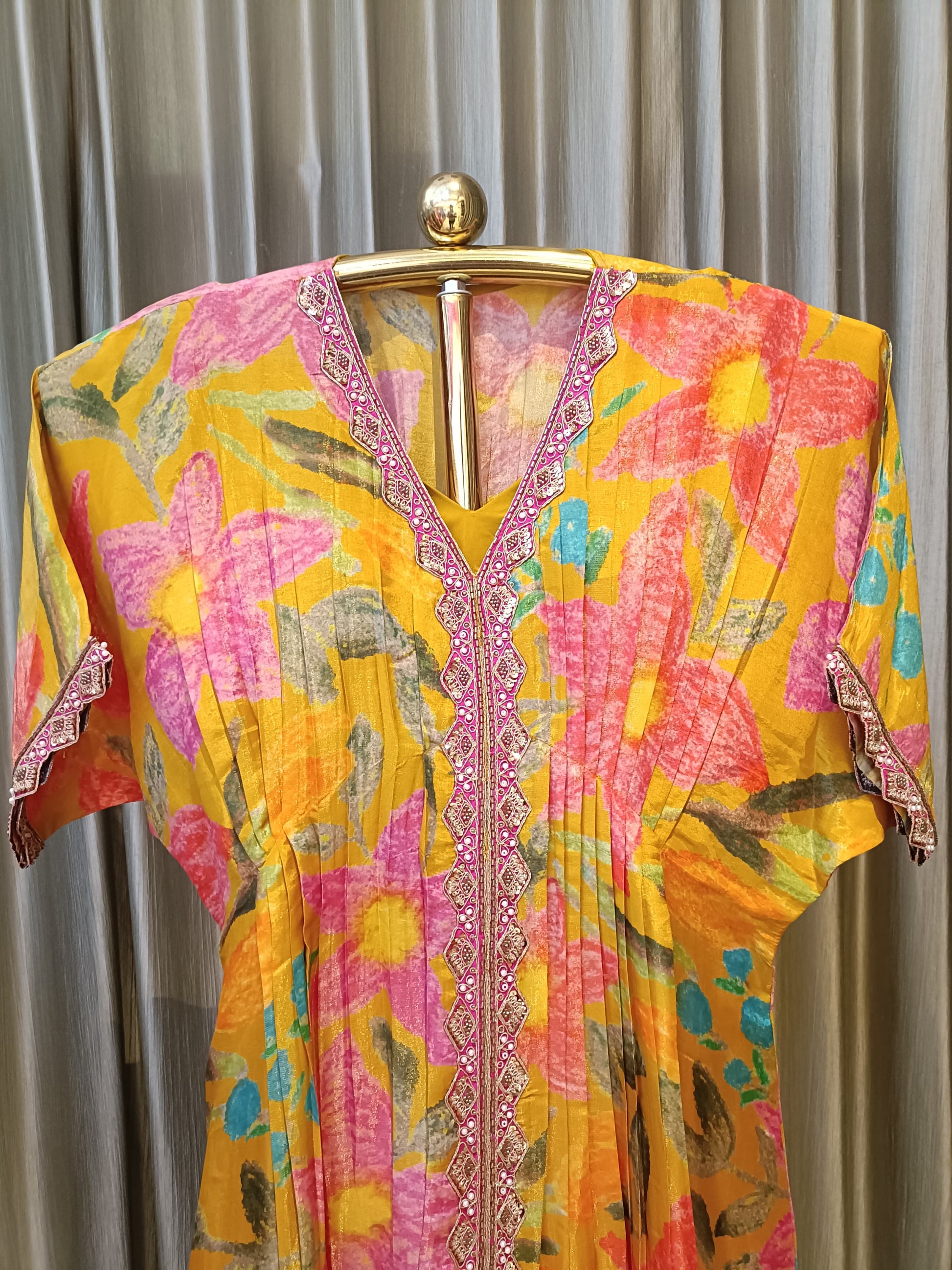 INDO-WESTERN,FLORAL,PARTY WEAR,SANGEET,HALDI,SUIT