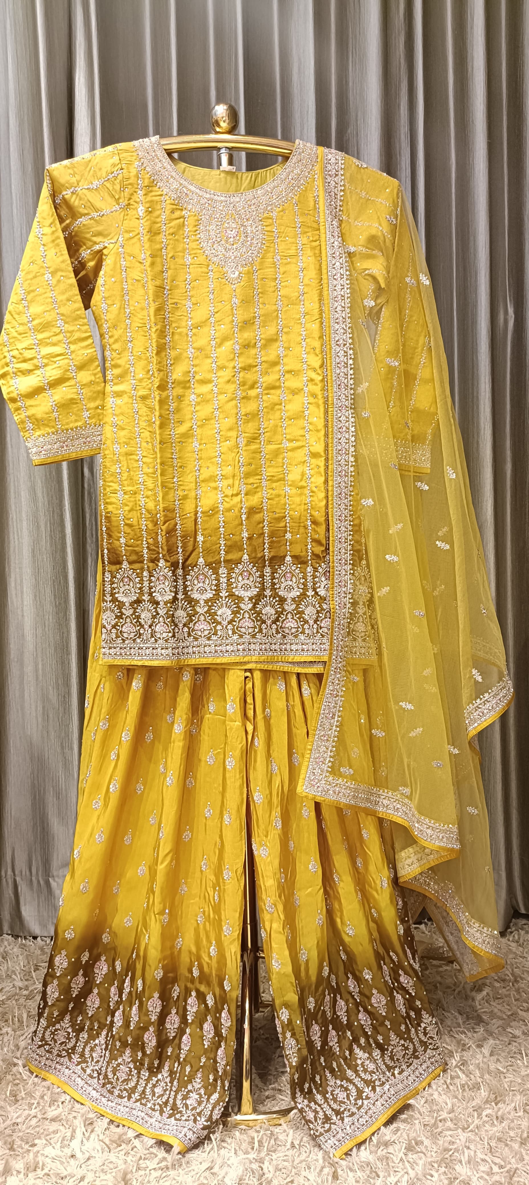 HALDI,MEHNDI,SANGEET,PARTY WEAR,PALAZZO,GHARARA