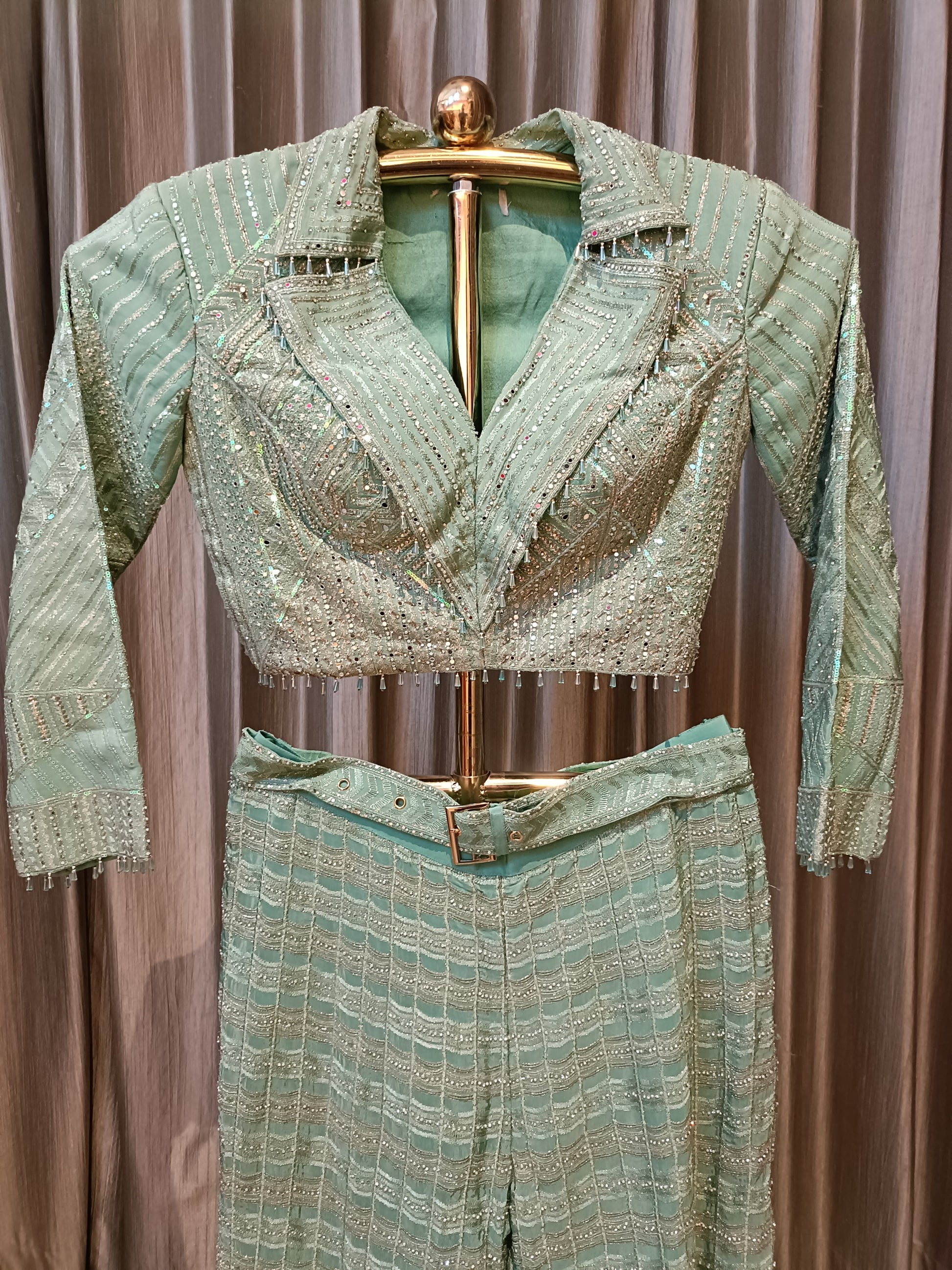 CROP TOP,INDO-WESTERN,PARTY WEAR,SANGEET,MEHENDI,SUIT