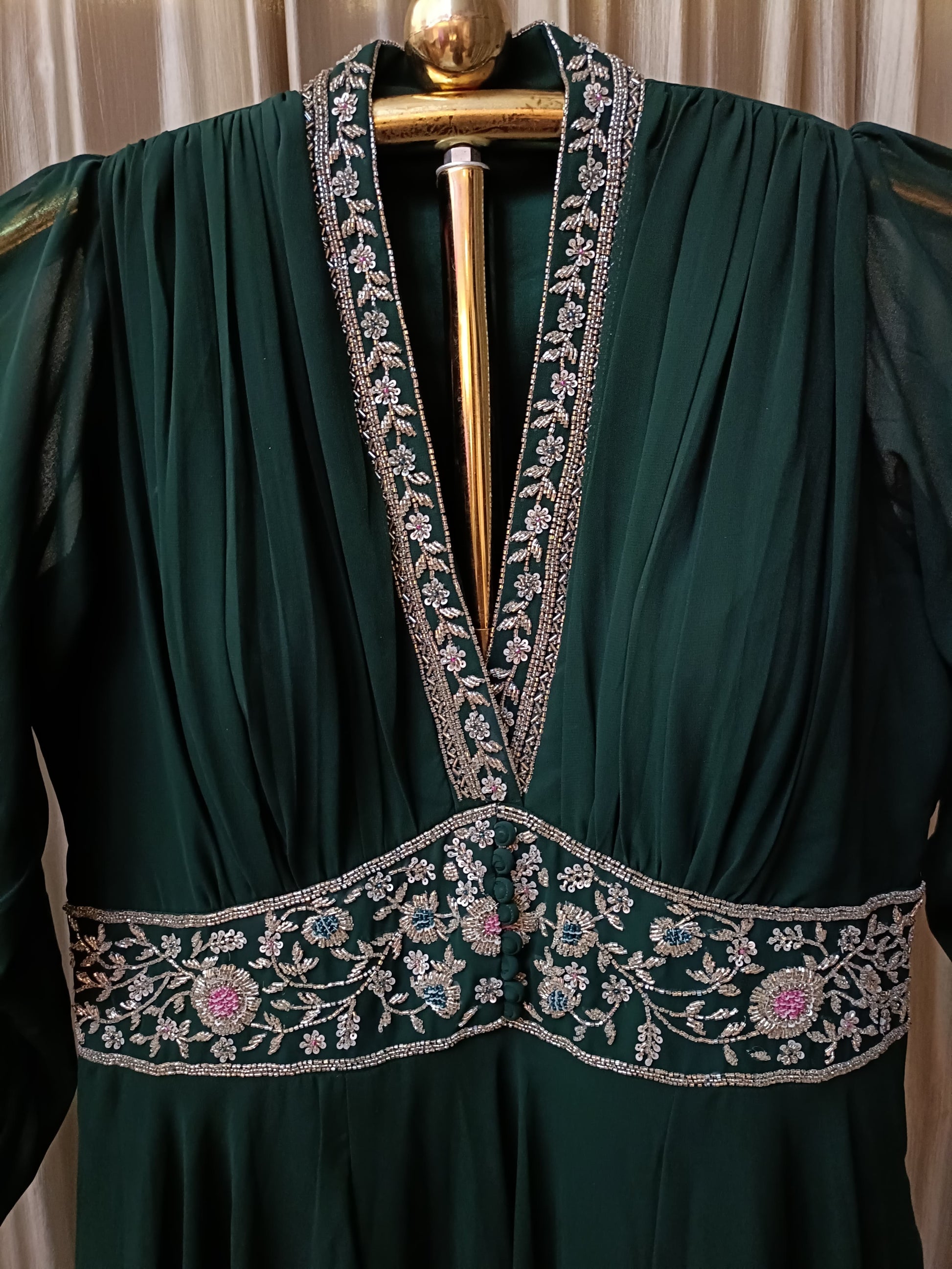 GEORGETTE FLOOR LENGTH GOWN