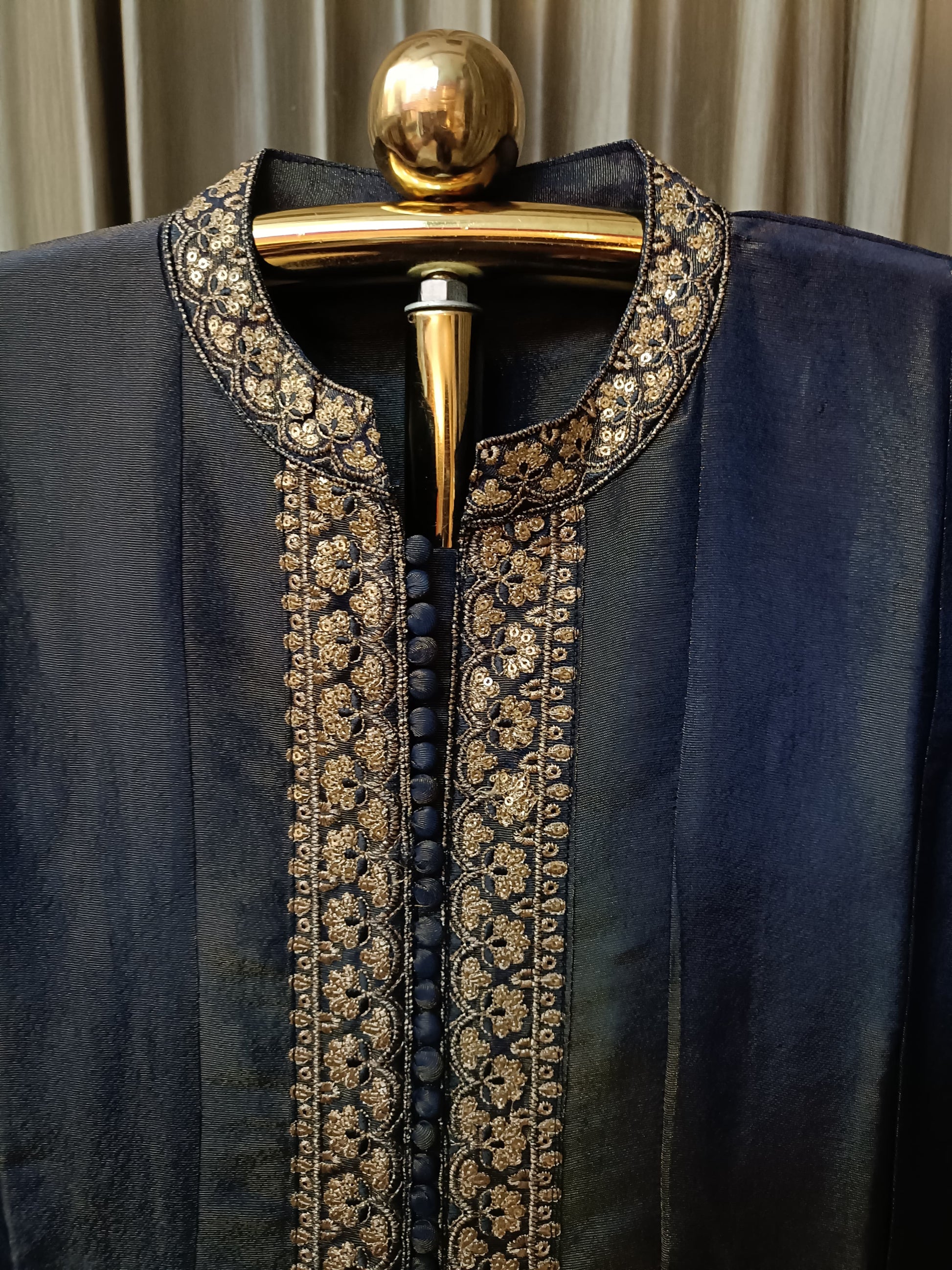 TISSUE KURTA SET SEMI PARTY WEAR