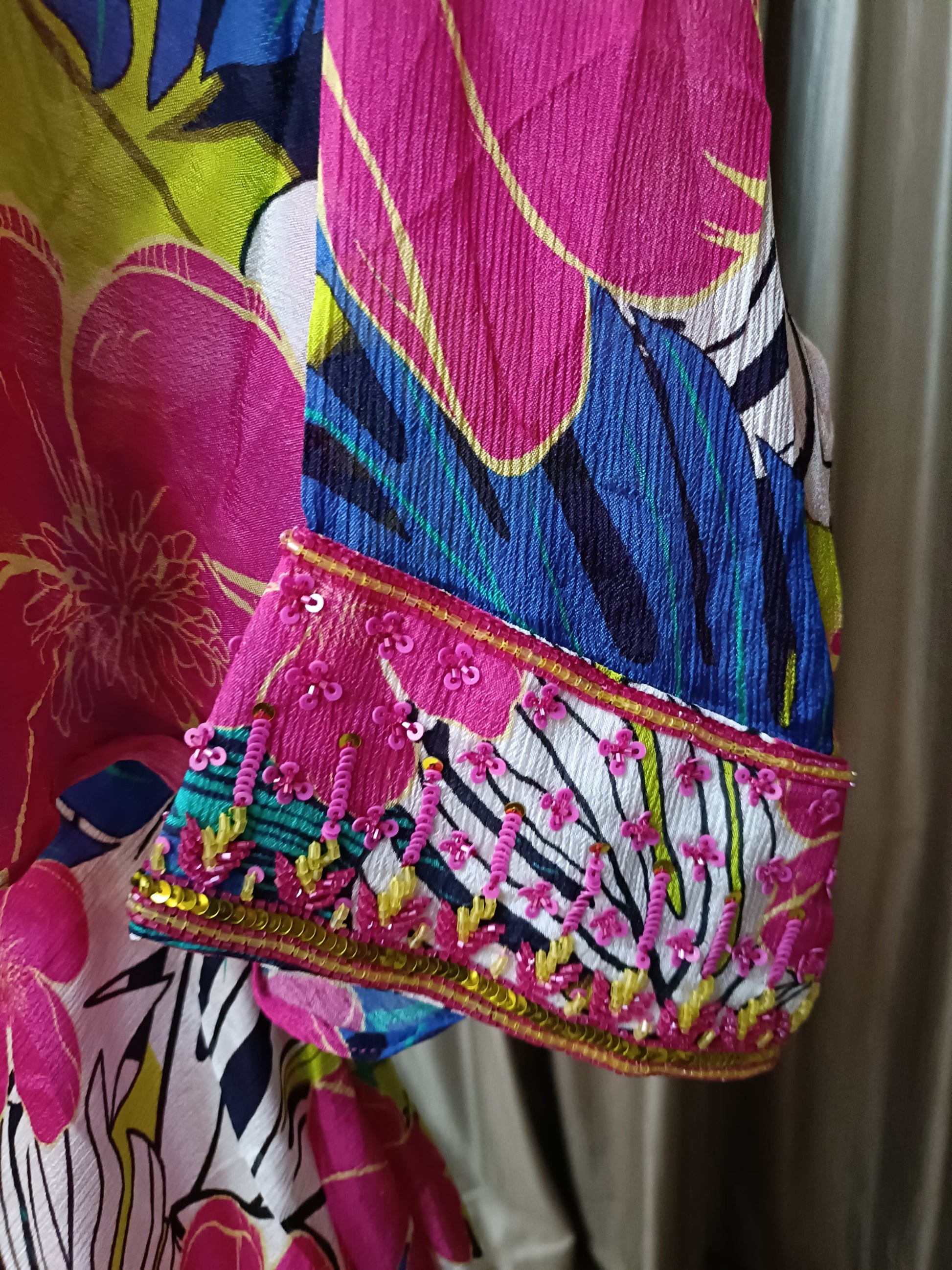 GEORGETTE FLORAL PRINT PALAZZO SET SUMMER WEAR
