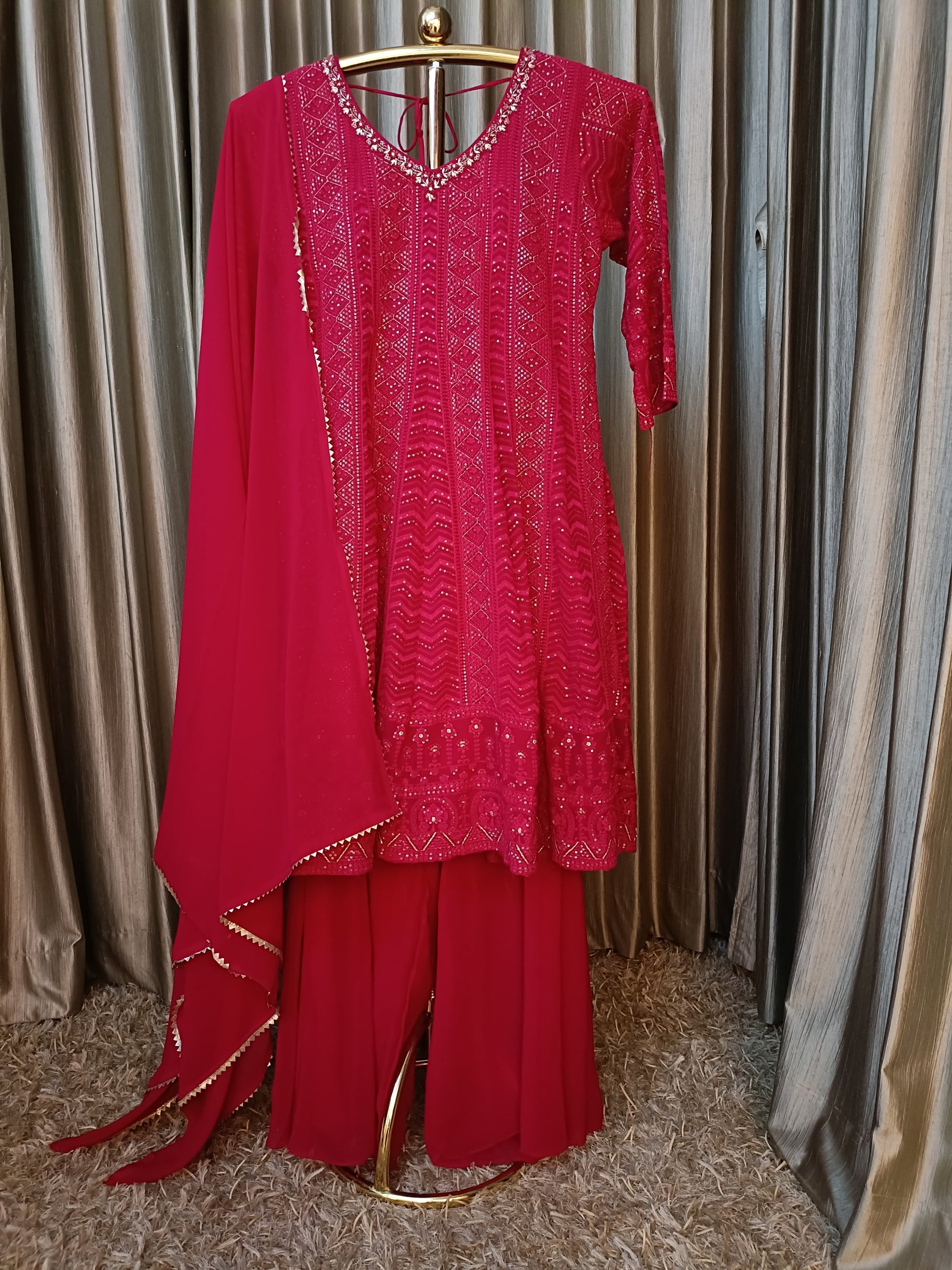 LUCKHNAVI ANARKALI DRESS,EVENING SANGEET PARTY WEAR