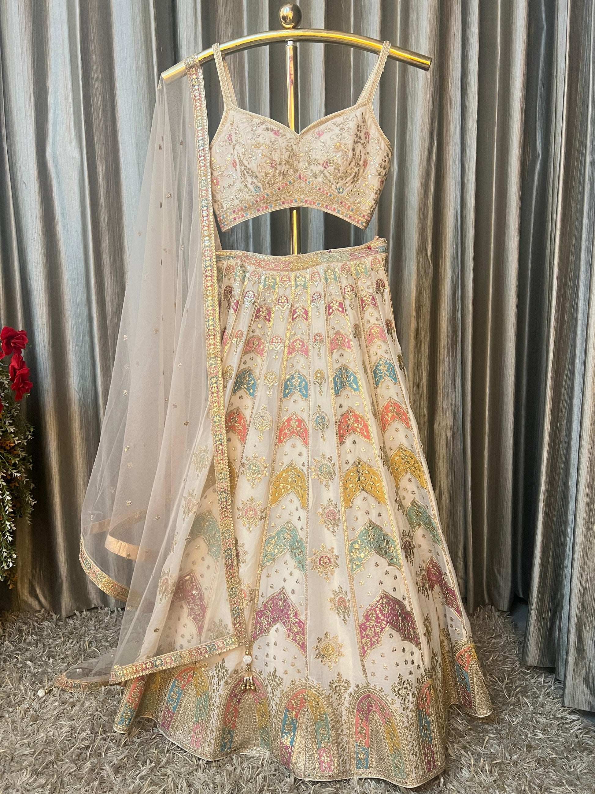 LEHENGA CHOLI FOR TRADITIONAL WEAR,HALDI & SANGEET FUNCTION