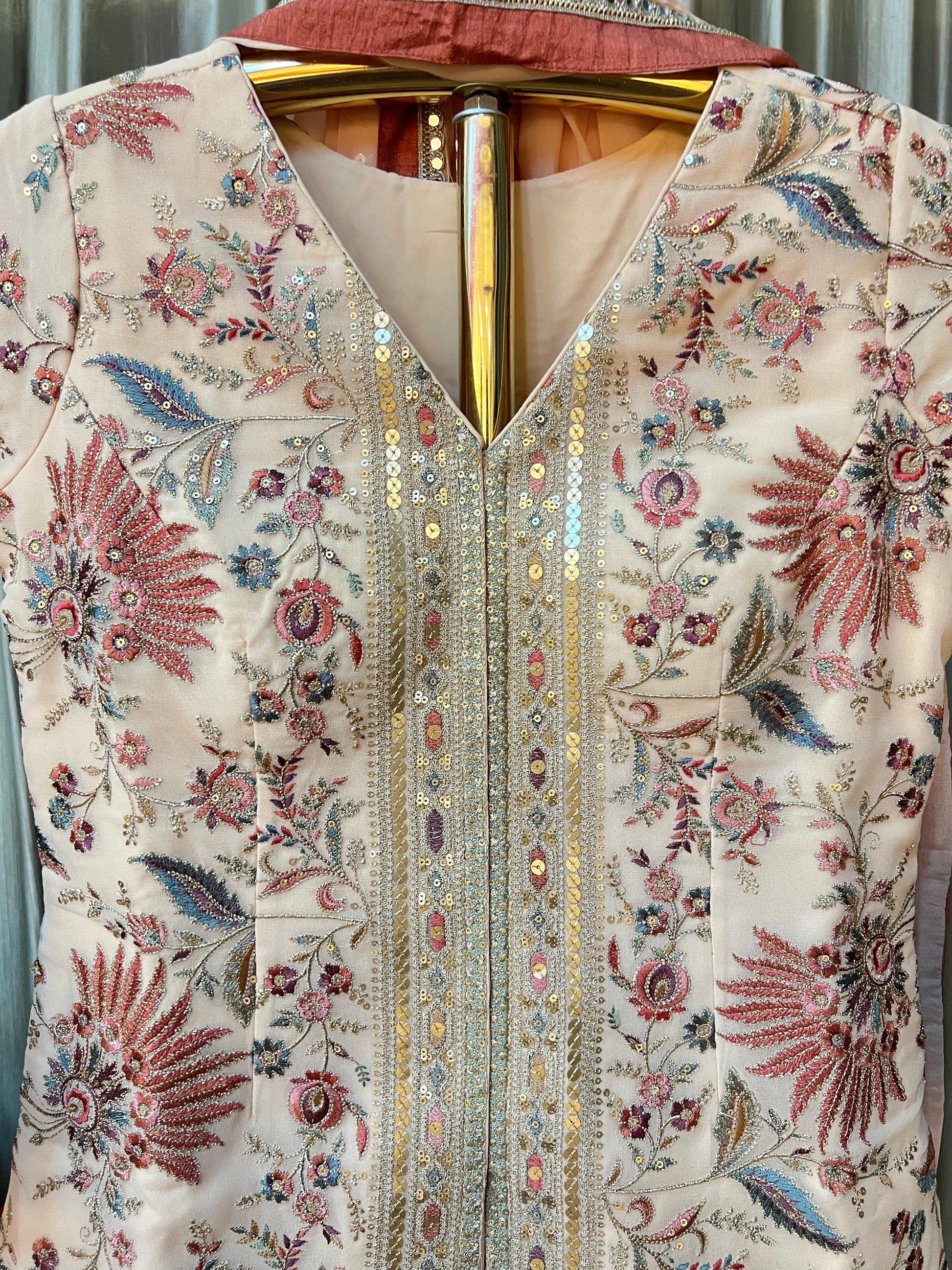 DESIGNER PARTY WEAR PEPLUM LEHENGA CHOLI