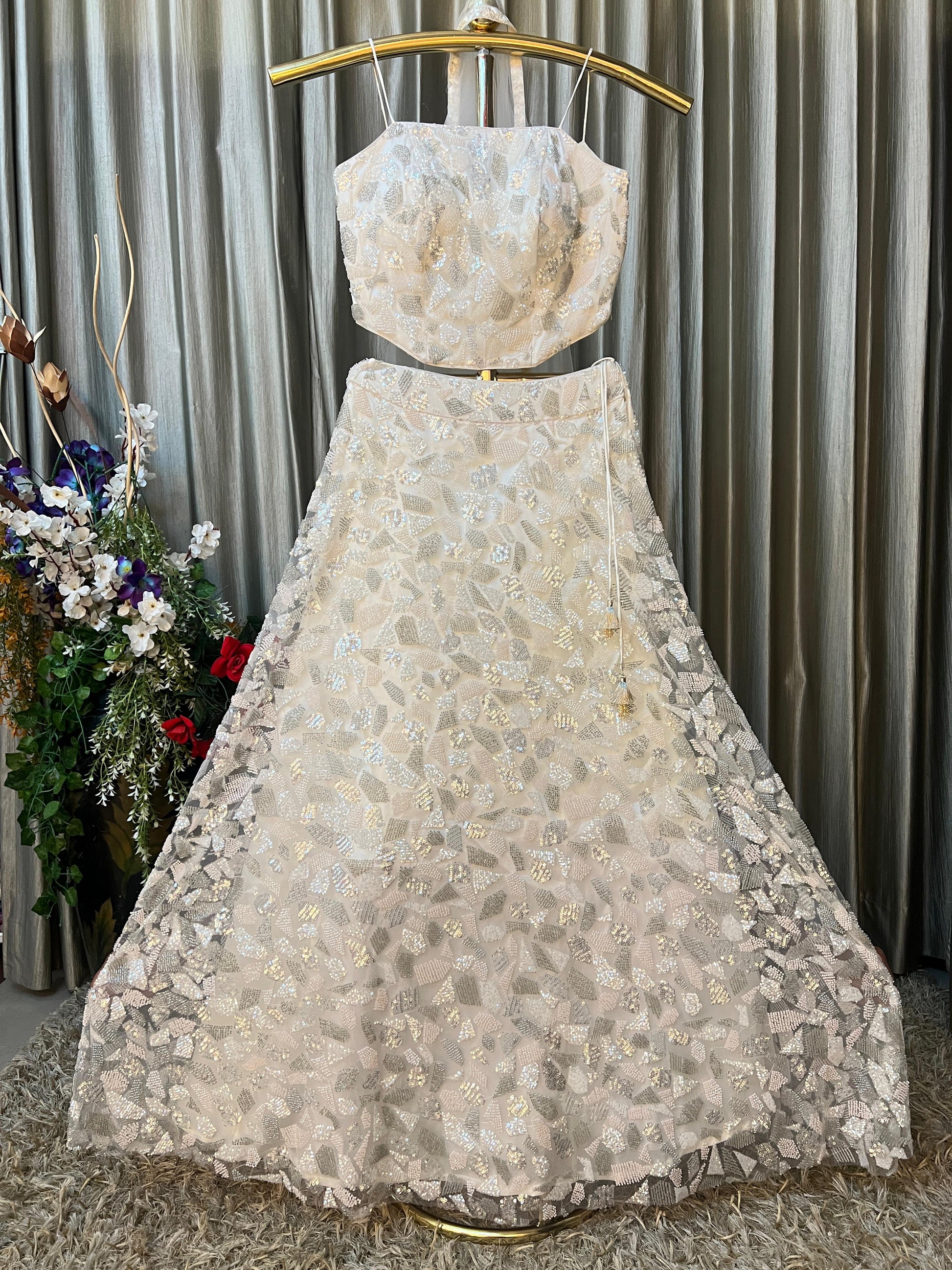 DESIGNER PARTY WEAR LEHENGA CHOLI