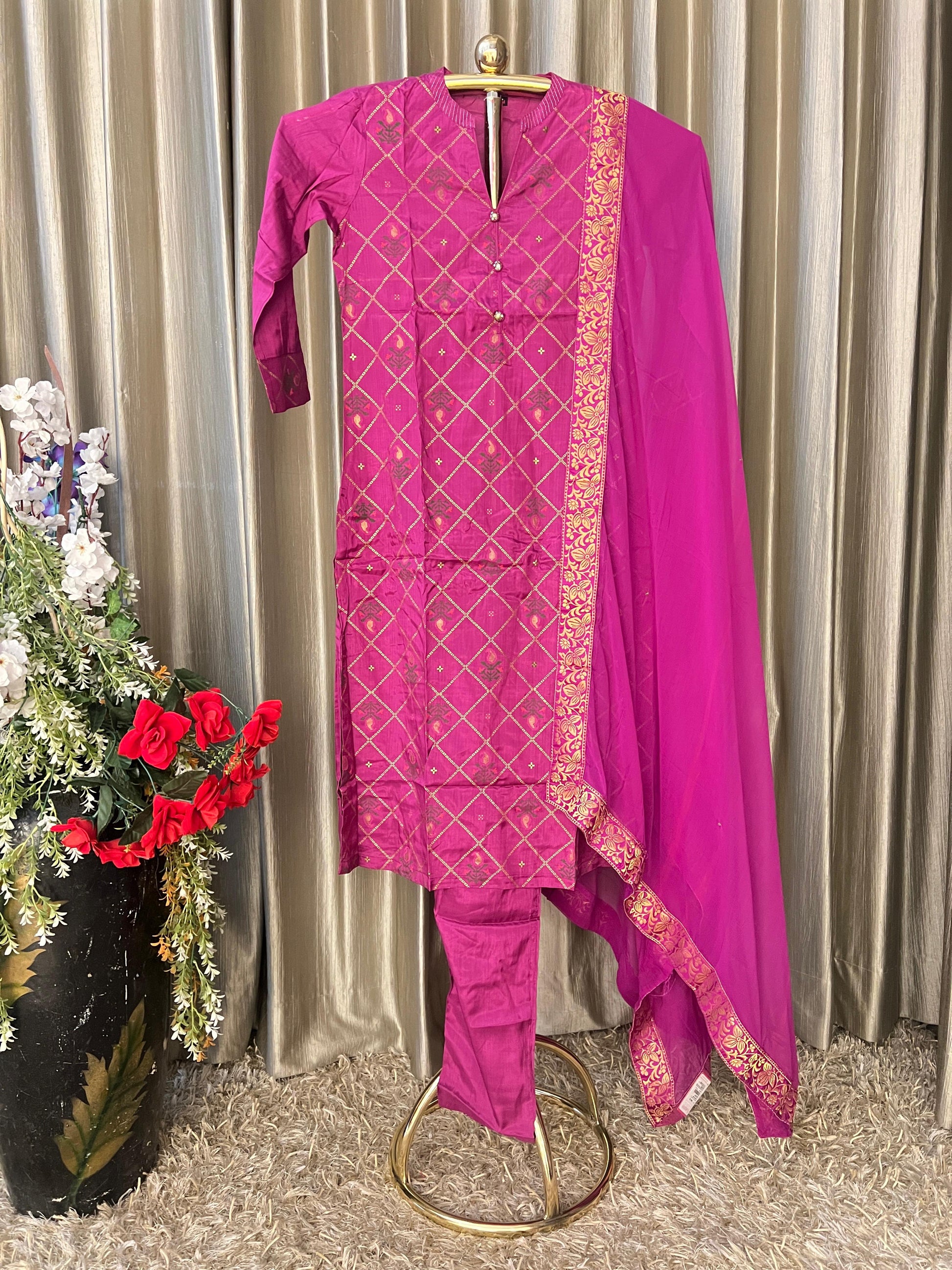 SEMI OCCASSION, TRADITIONAL, FESTIVE LOOK KURTA SET