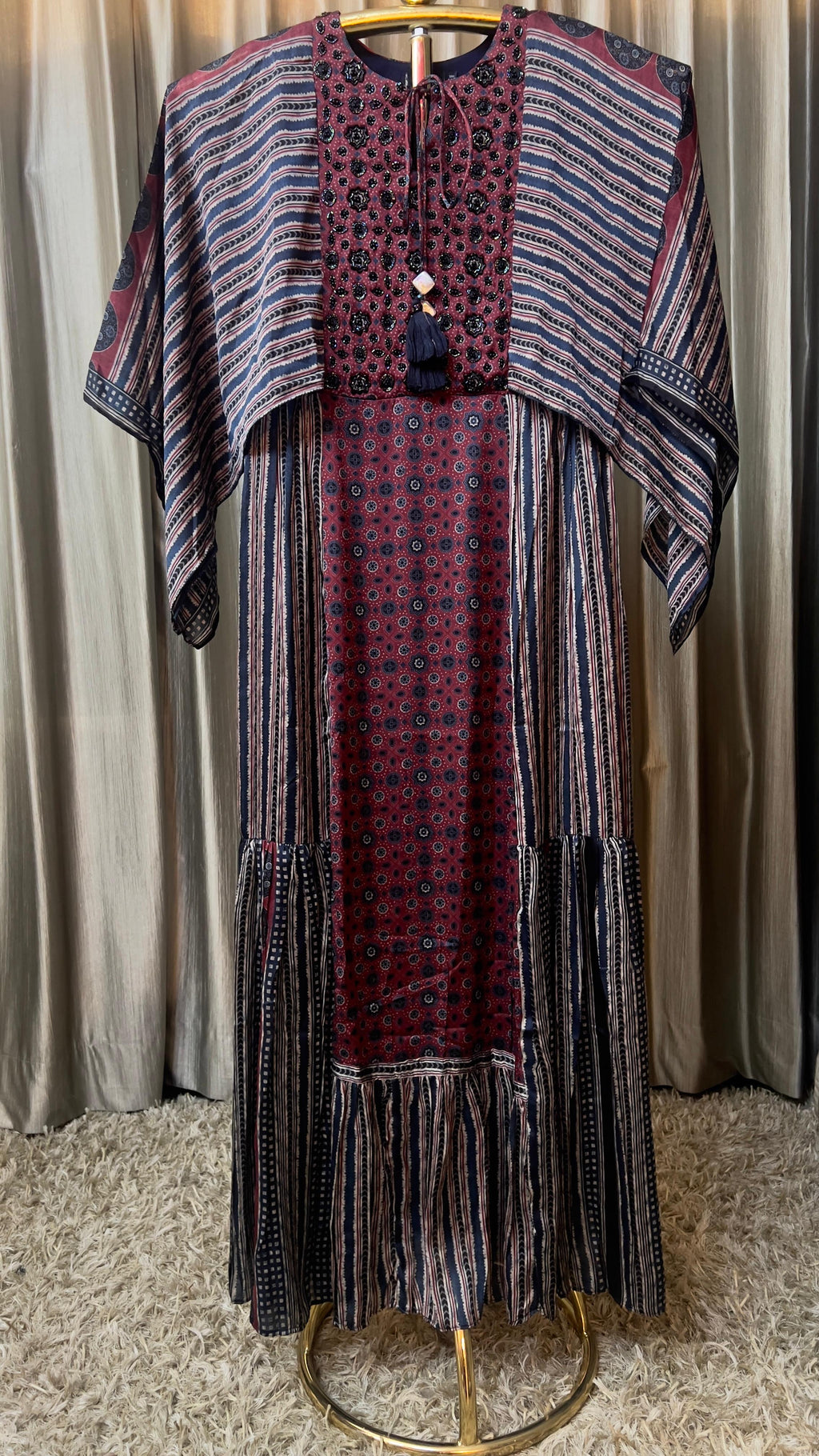 A-LINE LONG KURTI SEMI FESTIVE WEAR