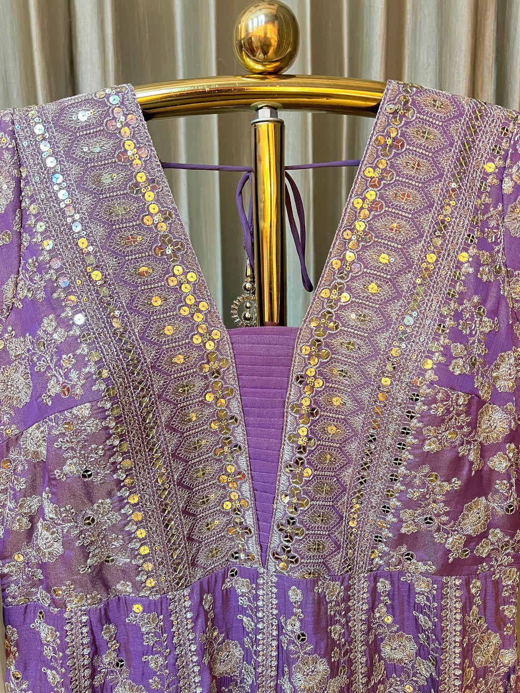 SIMMER TISSUE FLOOR LENGHT ANARKALI DRESS,SANGEET,FESTIVE TRADITIONAL,FUNCTIONAL OUTFIT
