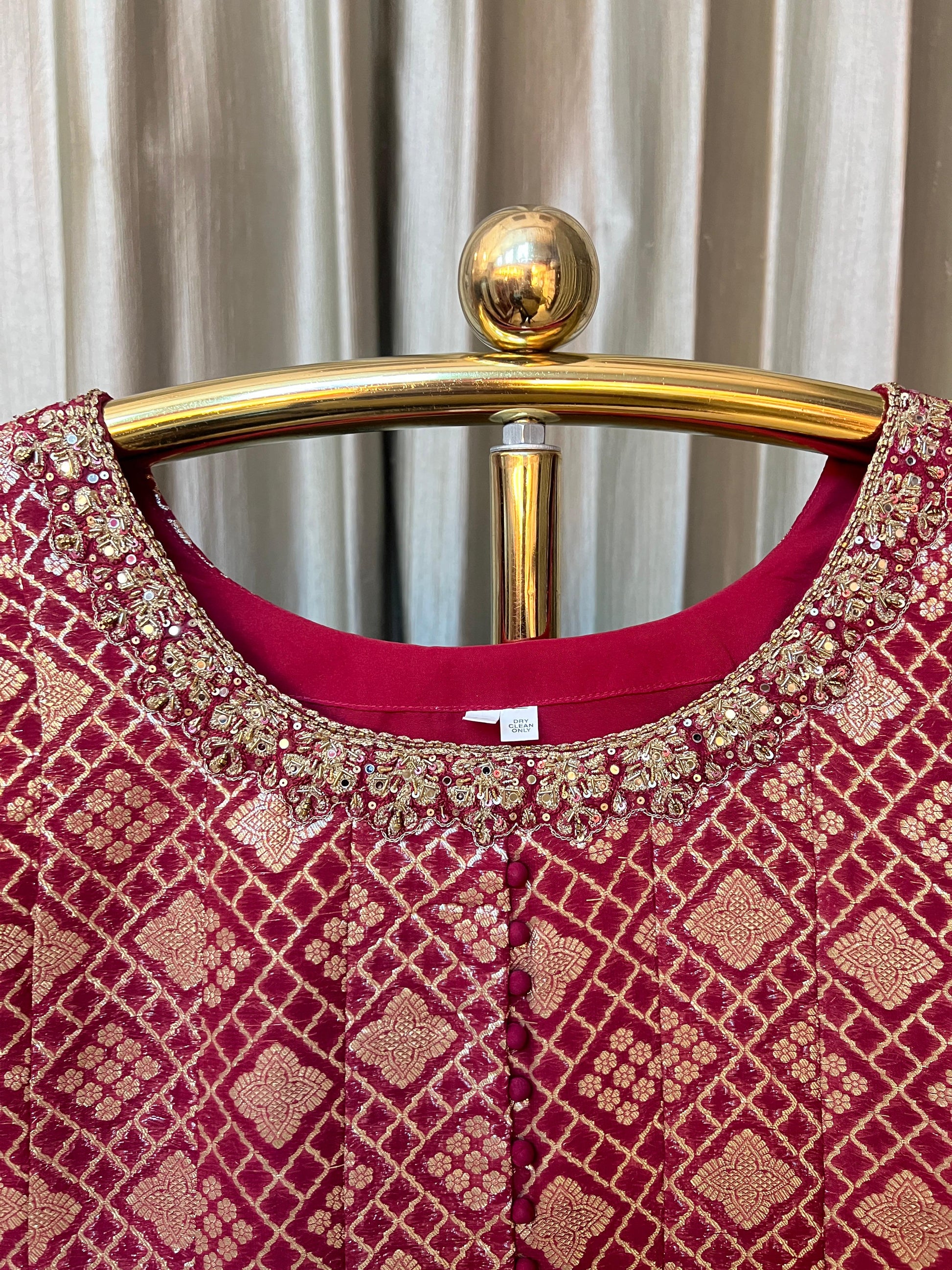 BANARSI LOOK ANARAKLI DRESS, WEDDING,TRADITIONAL,FESTIVE OCCASSION WEAR