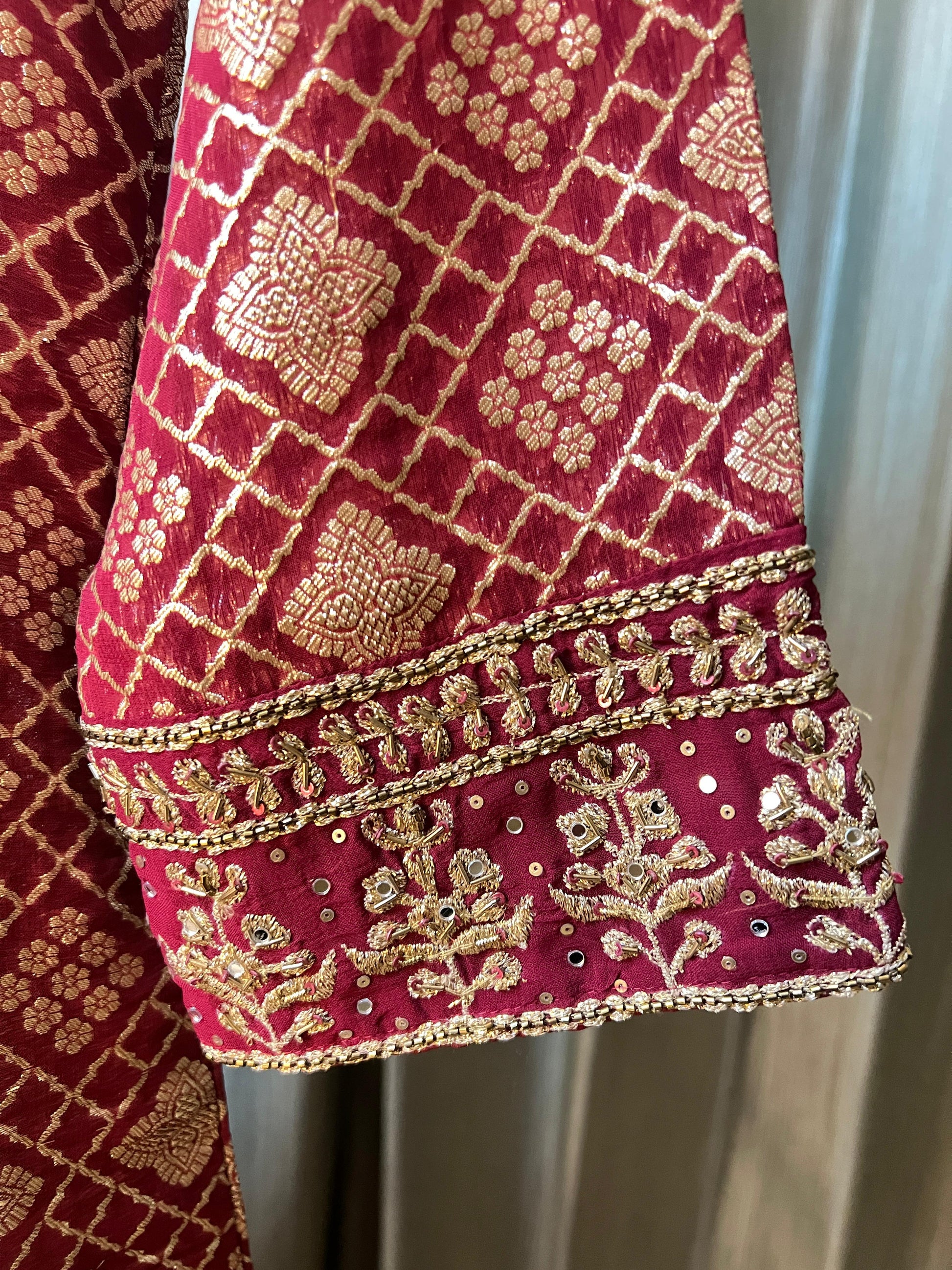 BANARSI LOOK ANARAKLI DRESS, WEDDING,TRADITIONAL,FESTIVE OCCASSION WEAR
