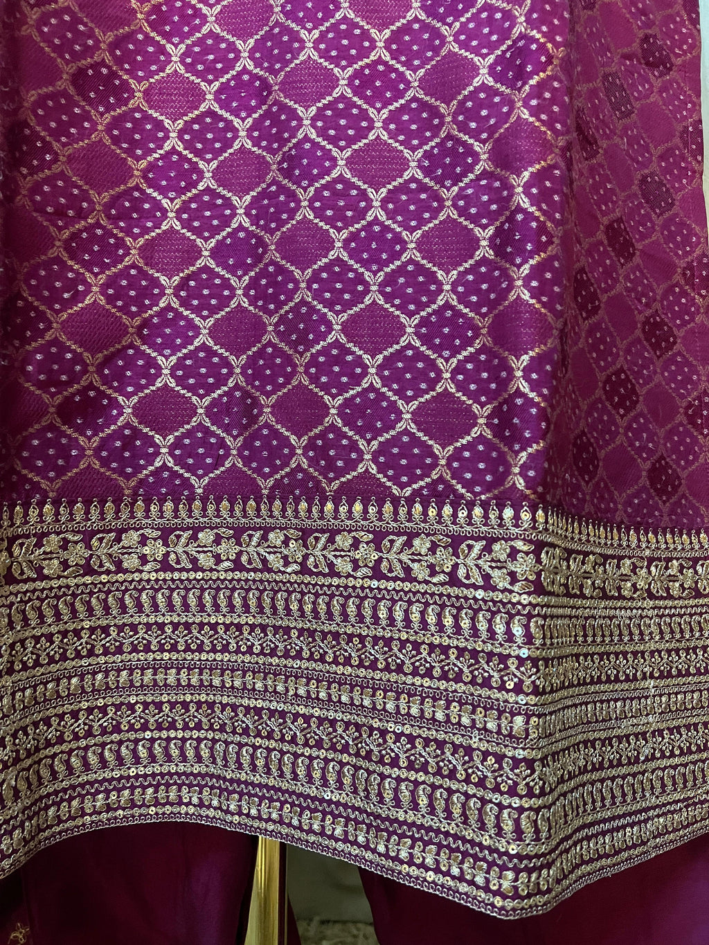 DOLA SILK KURTA SET,SANGEET,FESTIV OCCASSION,RECEPTION,FUNCTIONAL WEAR