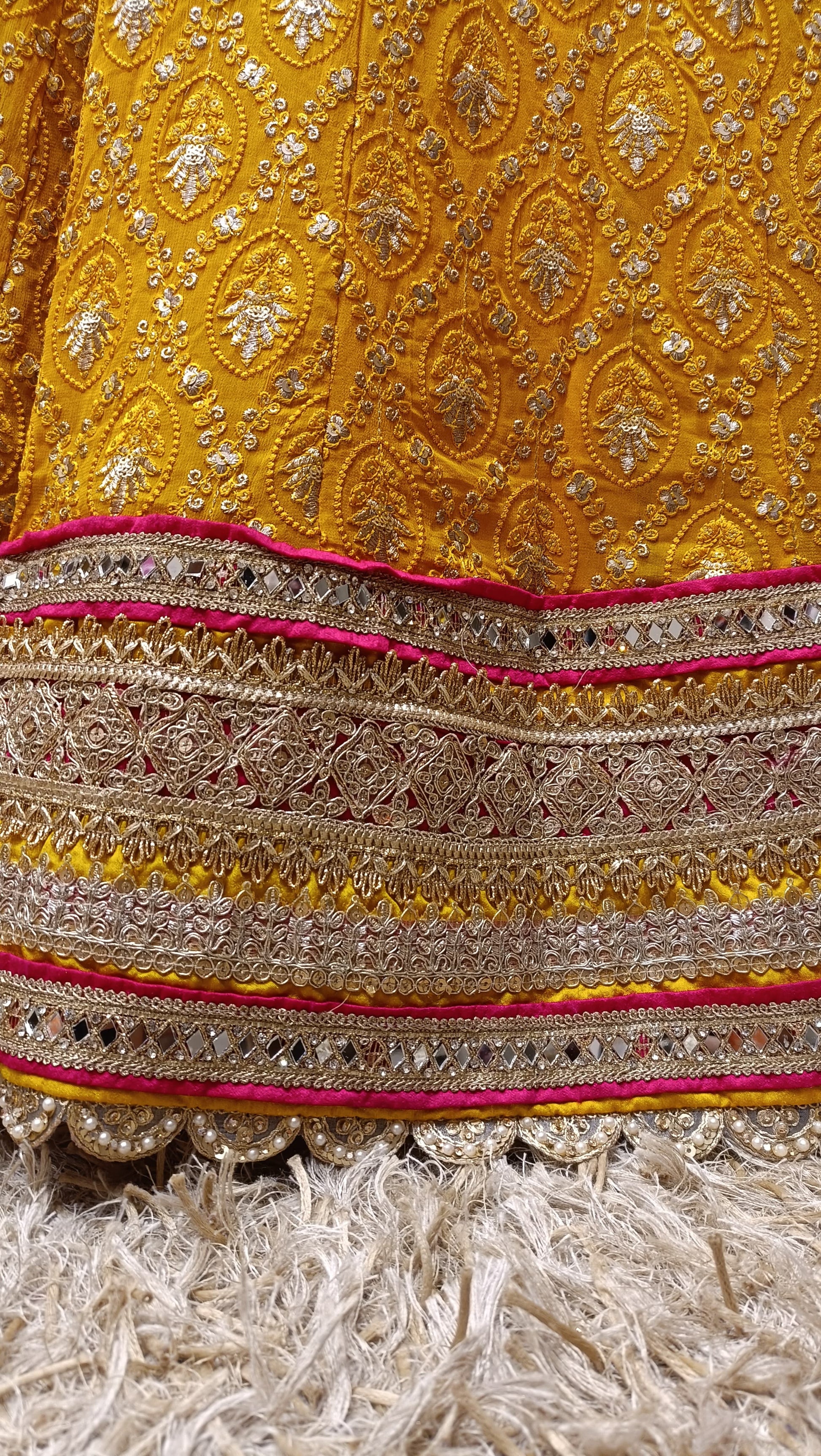 FLOOR LENGTH ANARKALI OUTFIT,HALDI,FESTIVE FUNCTION,TRADITIONAL,PARTY WEAR
