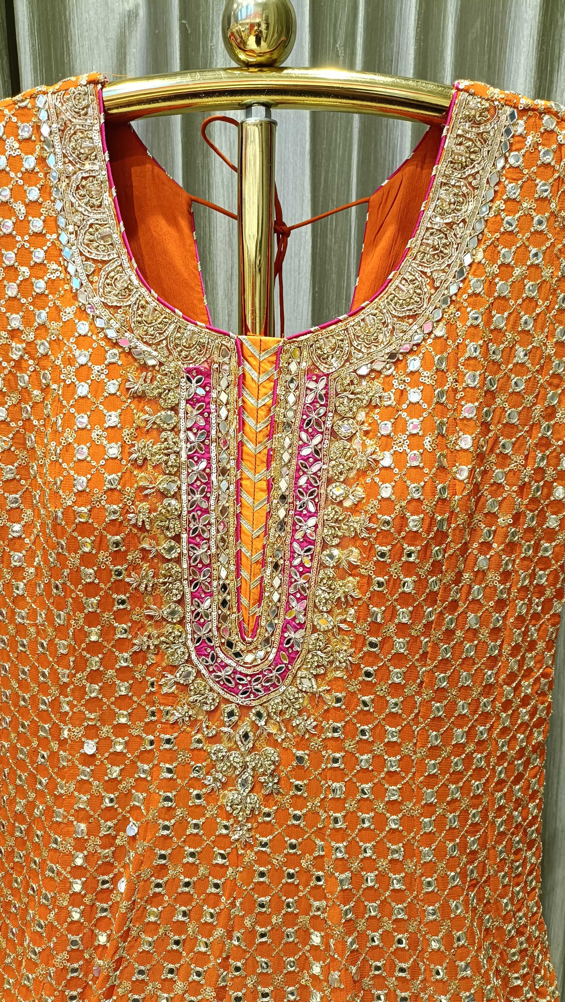 ANARKALI FESTIVE OCCASSION HALDI,RECEPTION,WEDDING,FUNCTIONAL OUTFIT