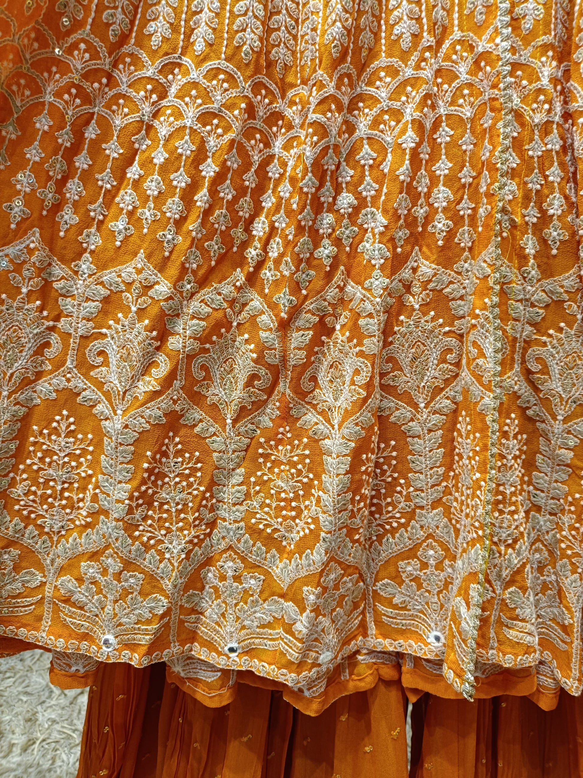 A-LINE FLARE TOP WITH PALAZZO SET,HALDI,FESTIVE,OCCASSION PARTY WEAR