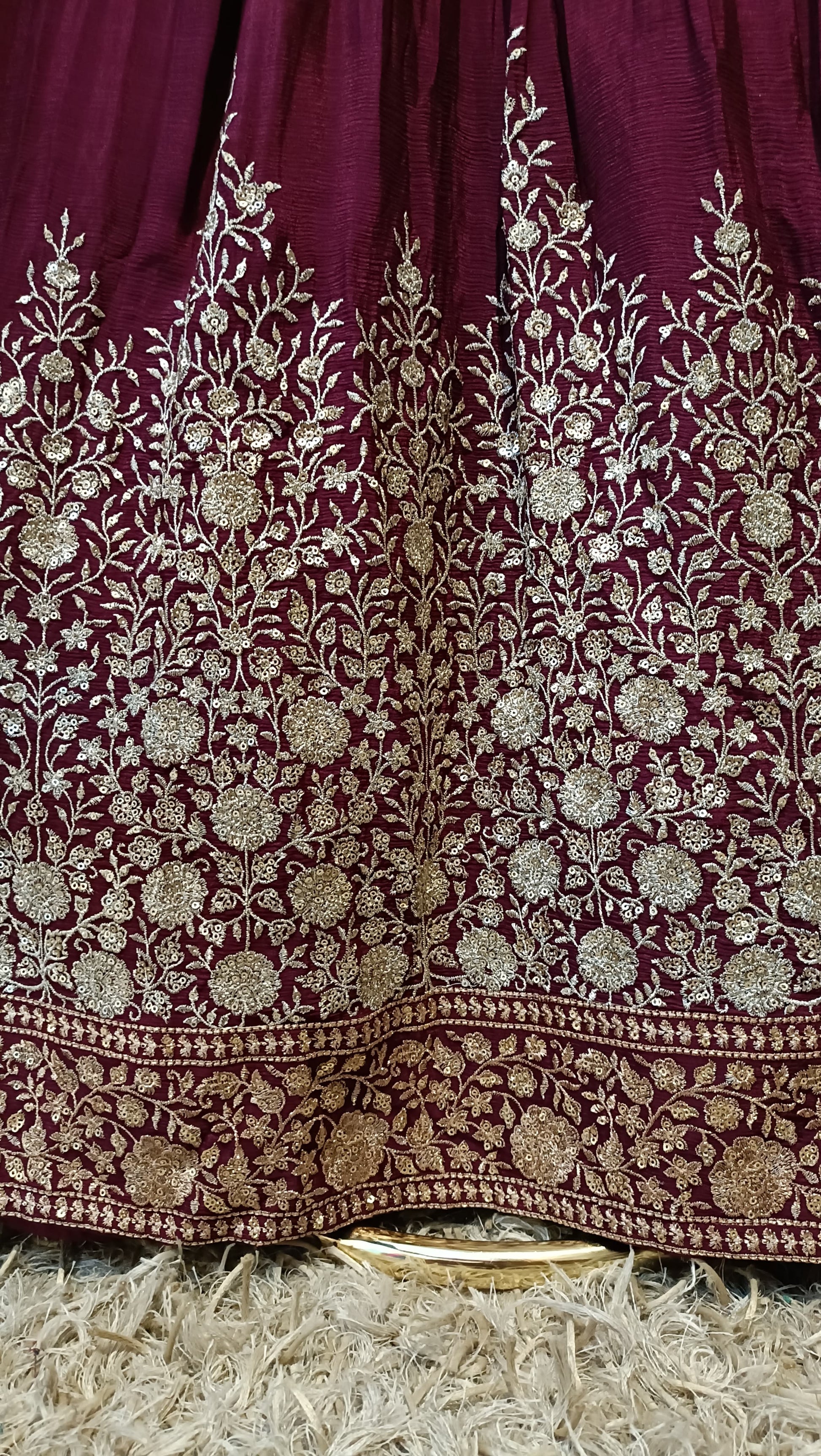 FLOOR LENGTH ANARKALI GOWN SANGEET,FESTIVE OCCASSION,TRADITIONAL,FUNCTIONAL WEAR