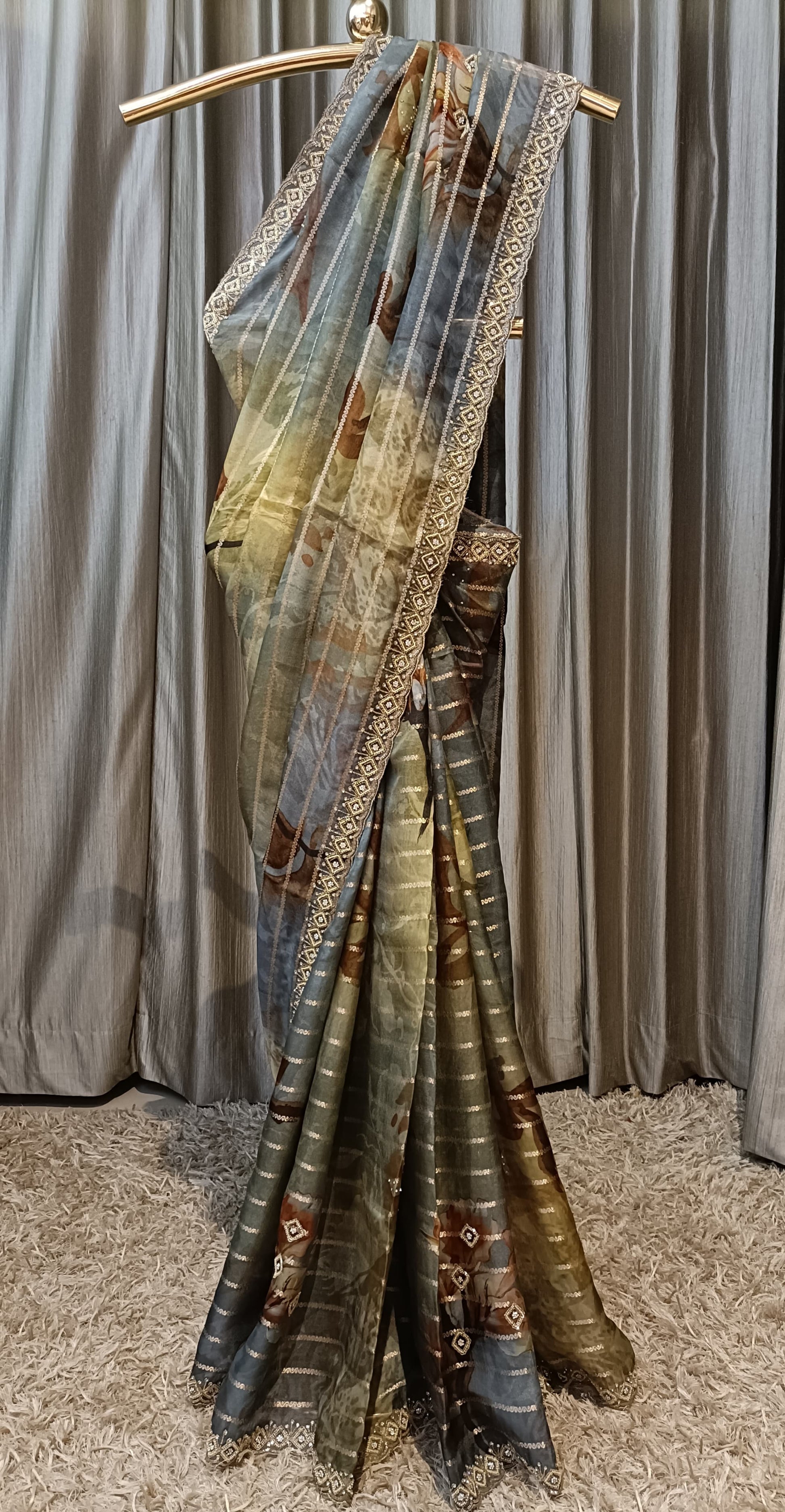BANARSI SILK SAREE SANGEET,PARTY WEAR