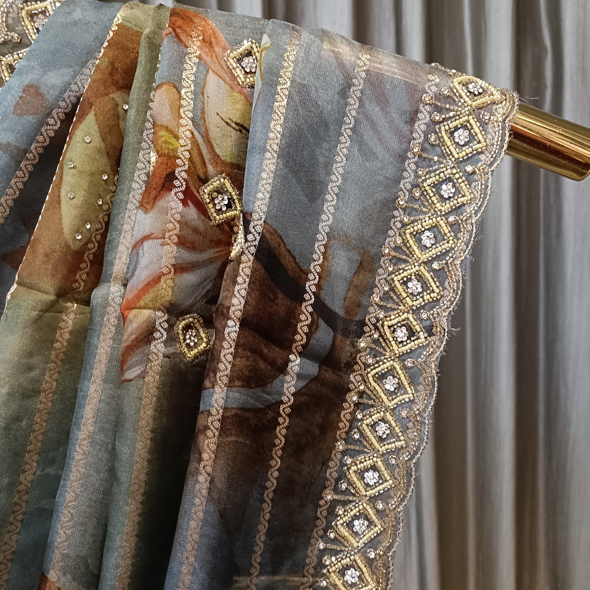 BANARSI SILK SAREE SANGEET,PARTY WEAR