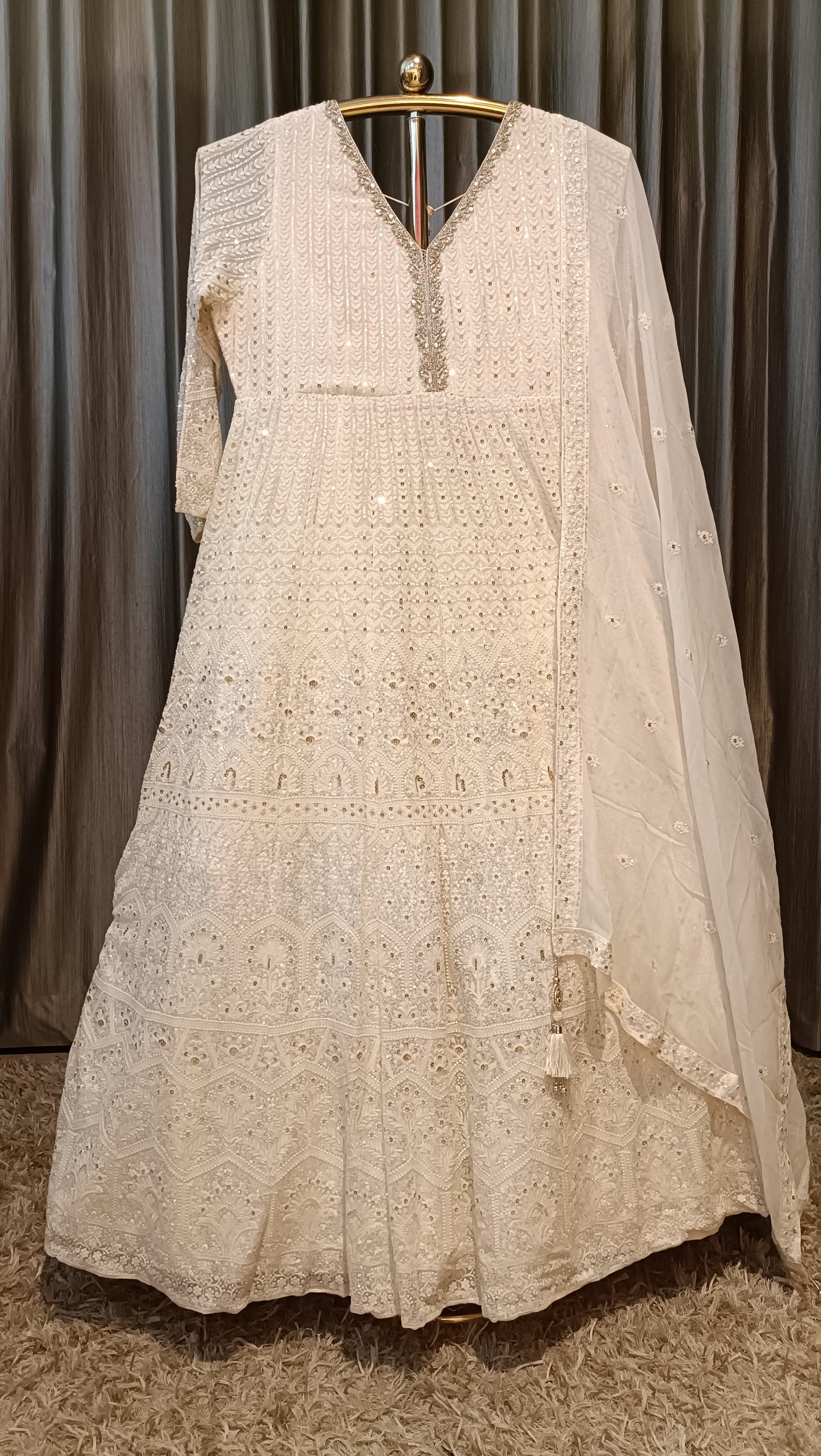 ANARKALI GOWN WEDDING,RECEPTION,EVENING,FESTIVE OCCSSION