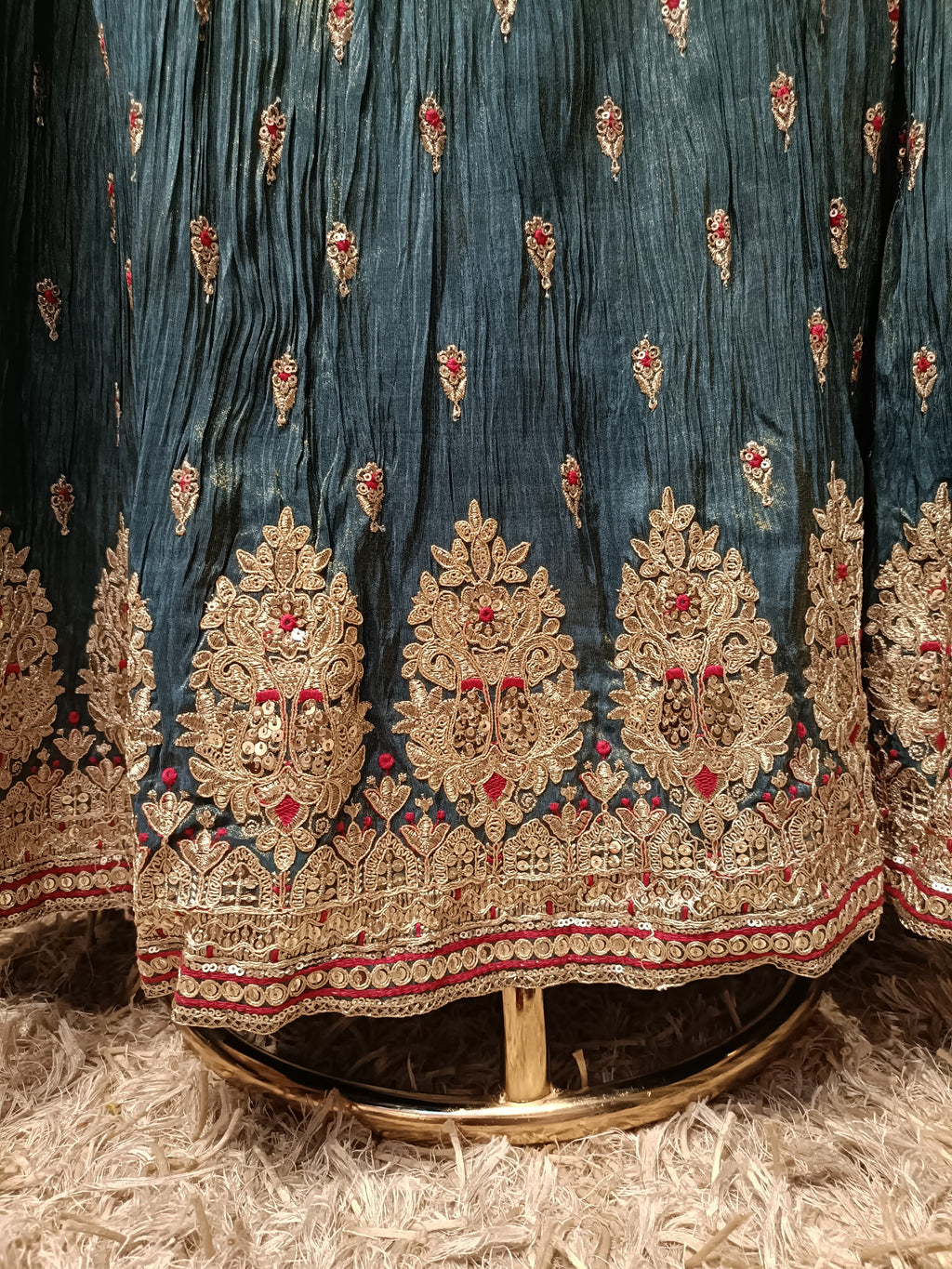 FESTIVE ANARKALI DRESS RECEPTIO,WEDDING EVENING OCCASSION