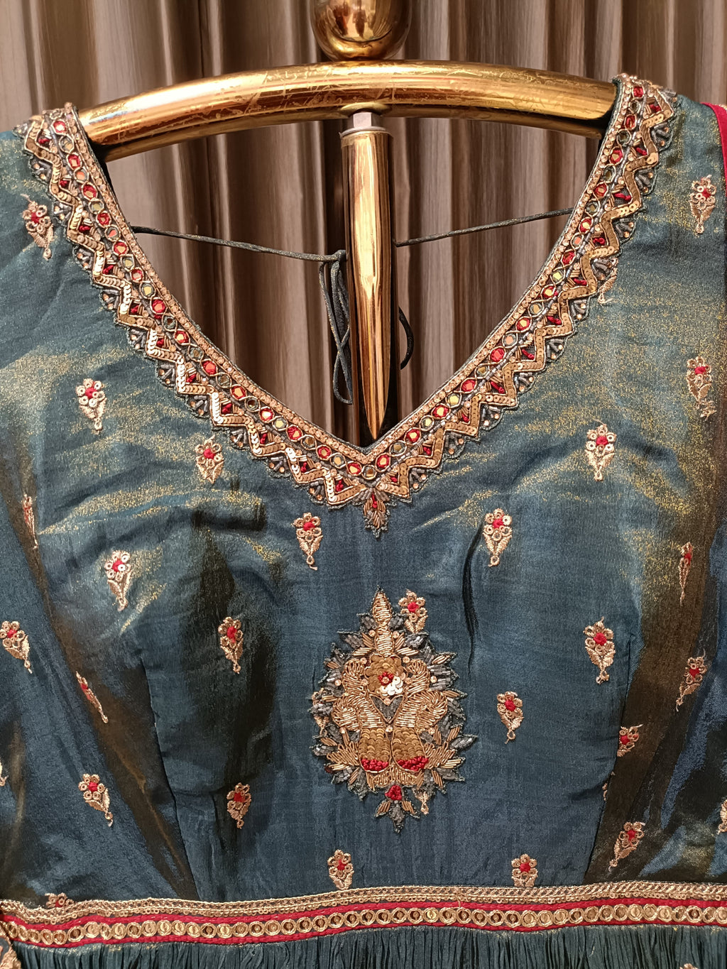 FESTIVE ANARKALI DRESS RECEPTIO,WEDDING EVENING OCCASSION