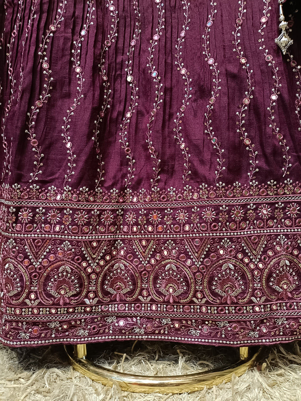 GATHERING STYLE FLOOR LENGHT ANARKALI DRESS FESTIVE OCCASSION,TRADITIONAL OUTFIT