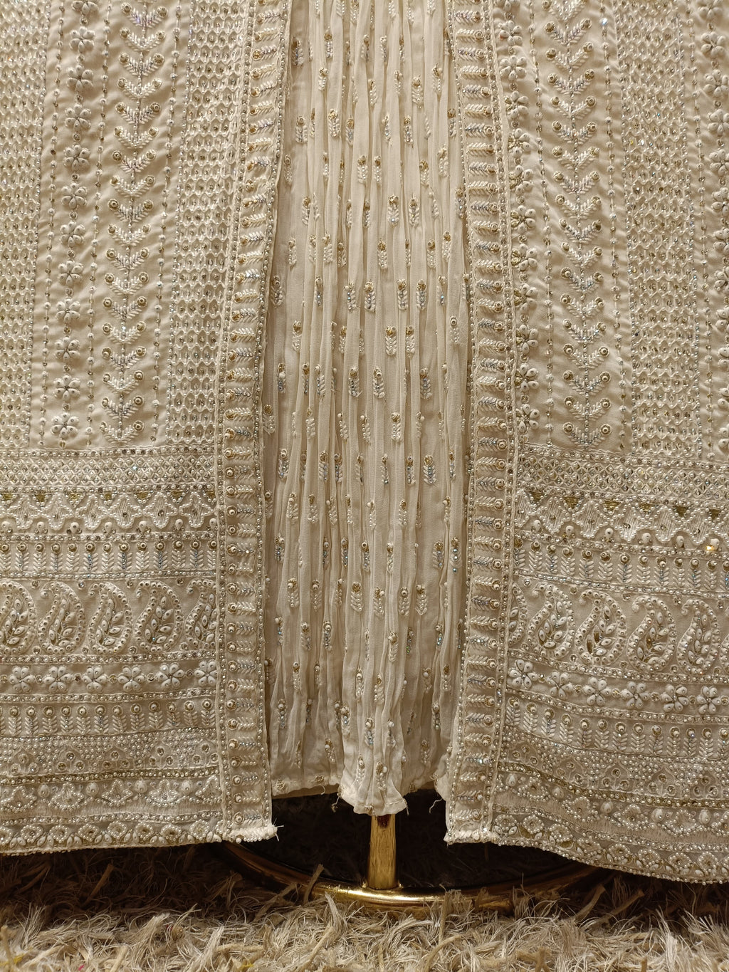 WEDDING RECEPTION FLOOR LENGHT ANARKALI PARTY WEAR OUTFIT