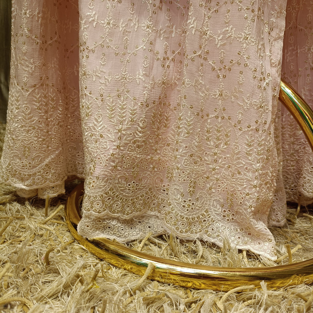 ANARKALI WITH PALAZZO SET FESTIVE WEAR