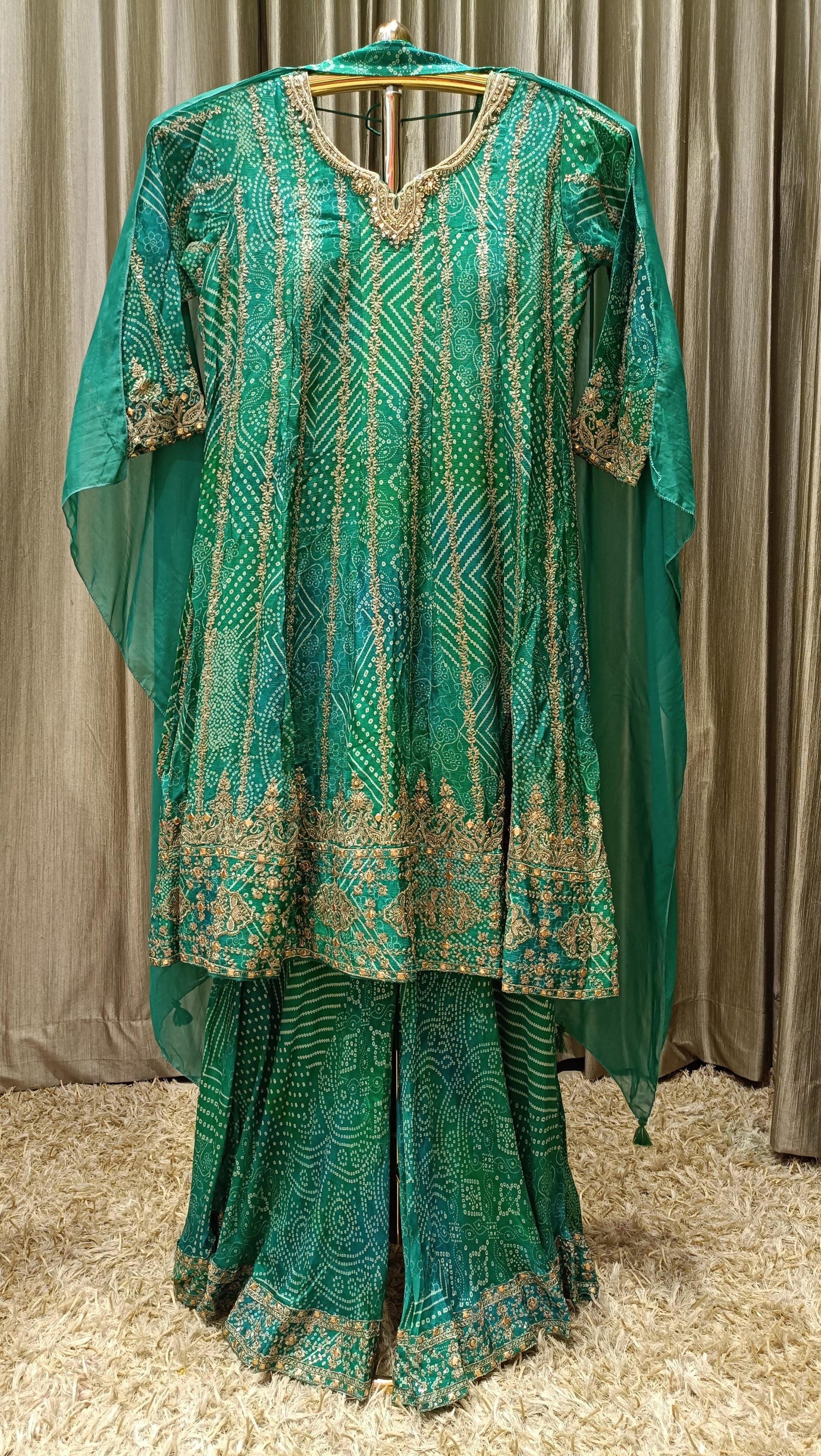 PARTY WEAR PALAZZO OUTFIT FESTIVE OCCASSION