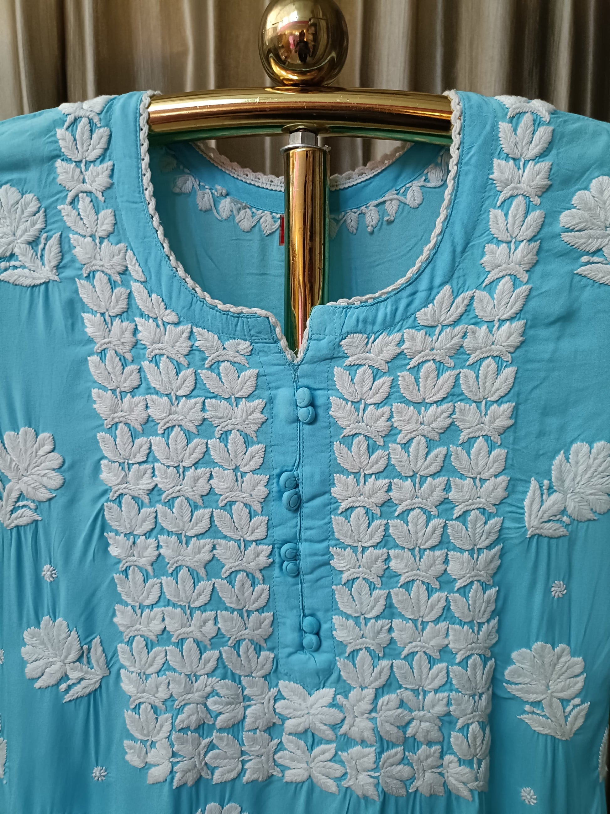 LAKHNAVI KURTI SET