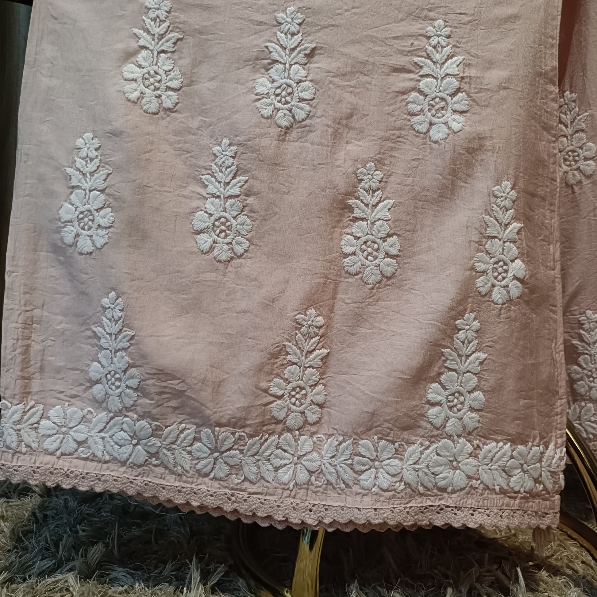 LAKHNAVI KURTI SET