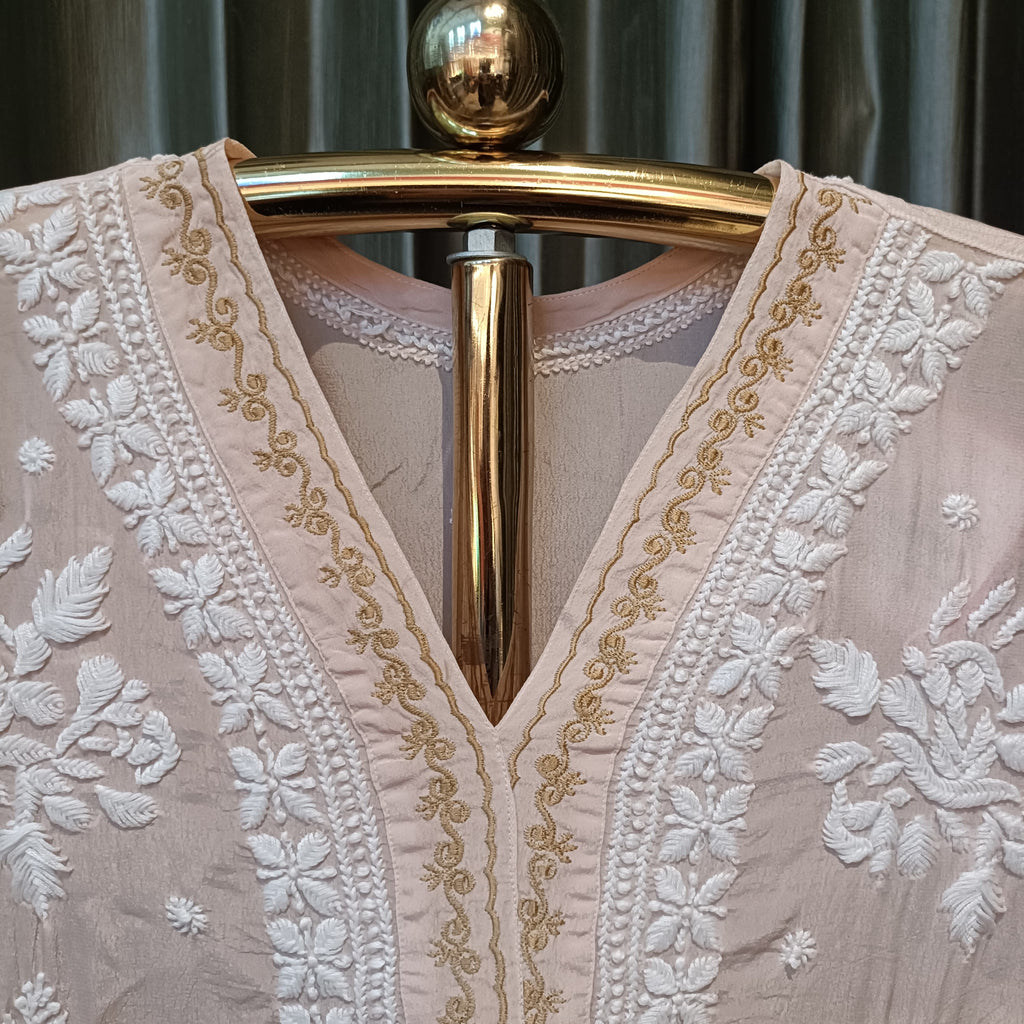 LAKHNAVI KURTI SET