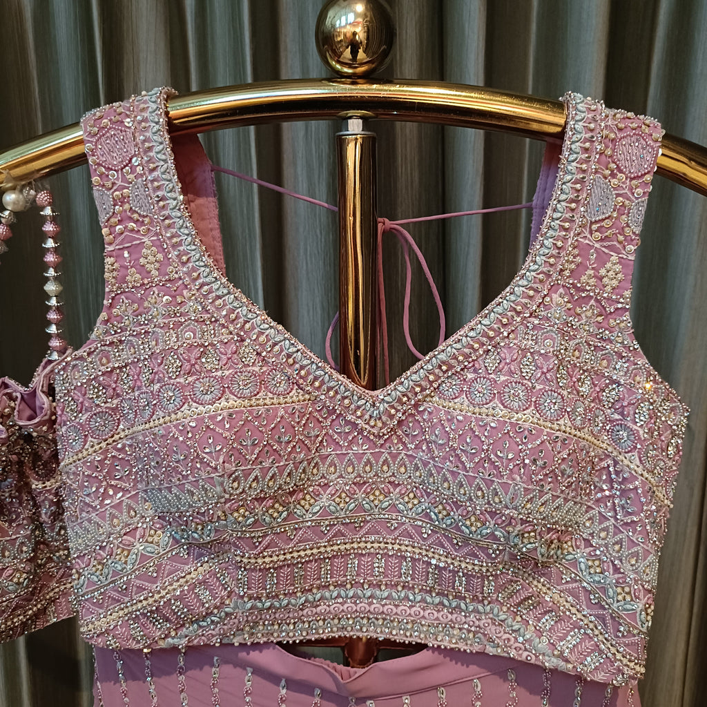 INDO-WESTERN,CROP TOP,SANGEET LOOK