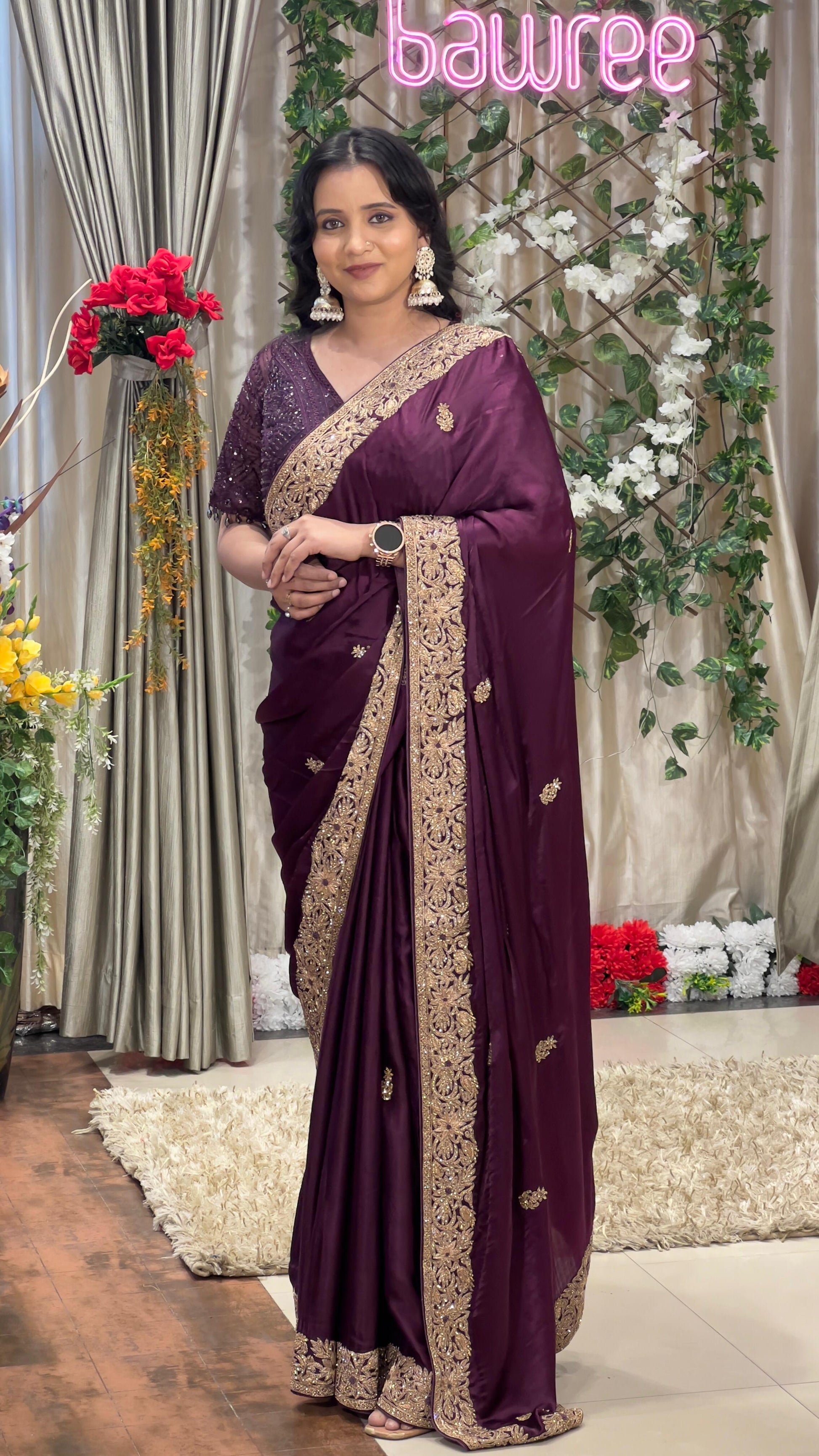 PARTY WEAR ,RECEPTION, EVENING OCCASSOIN SAREE