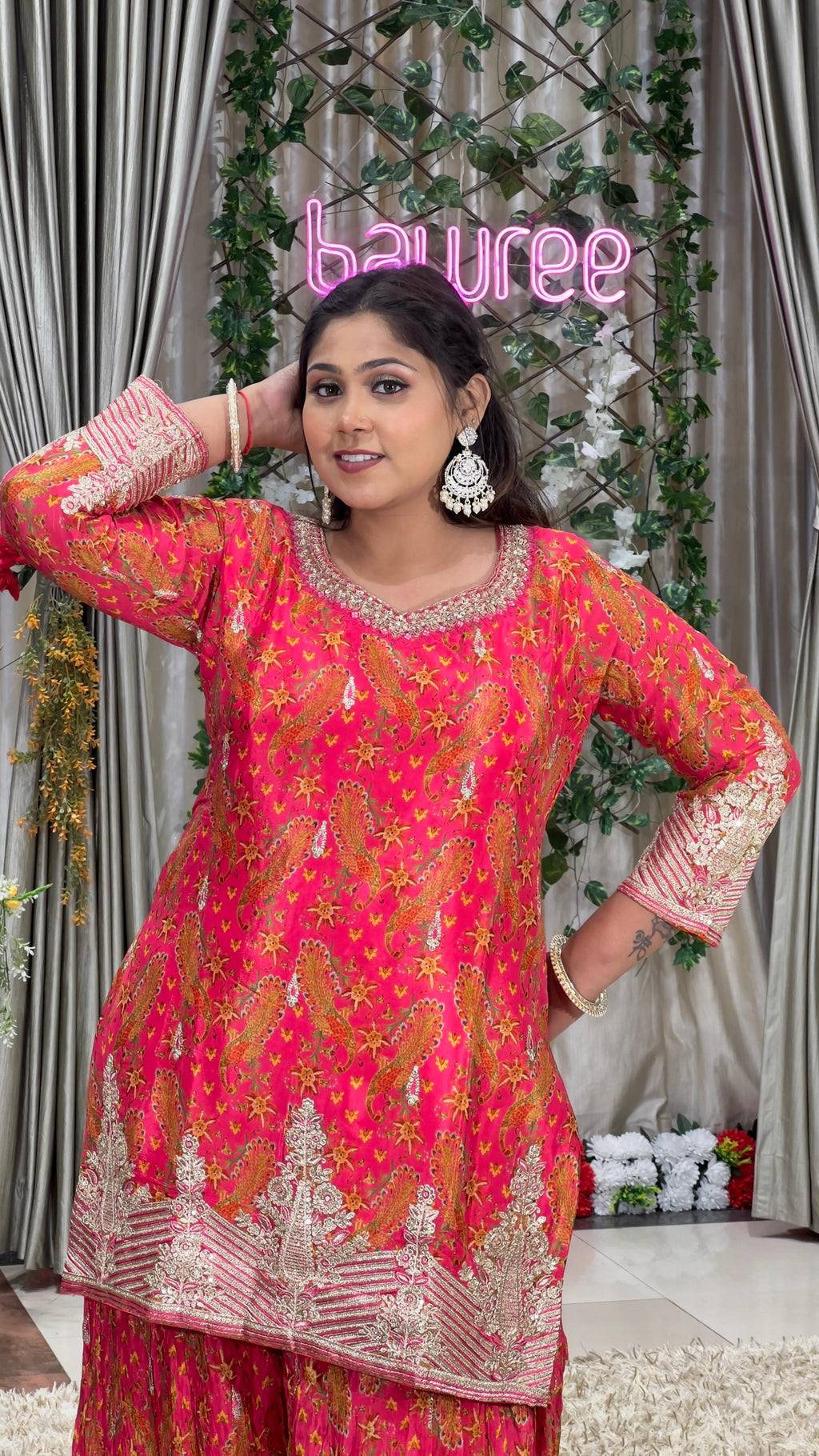 TRADITIONAL,FESTIVAL,PARTY WEAR GHARARA SUIT