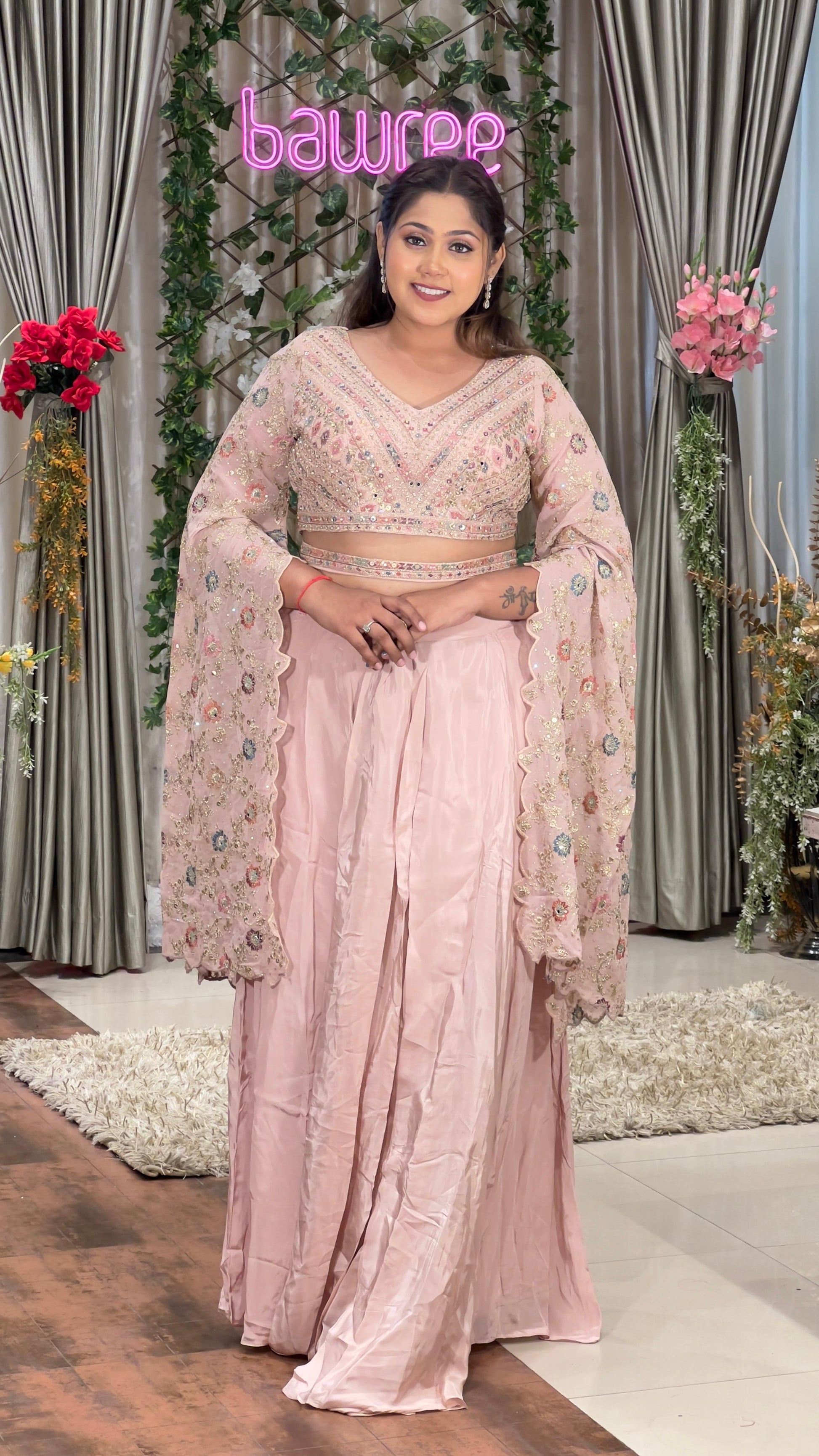 INDO-WESTERN,SANGEET,PARTY WEAR PLUS SIZE PALLAZO
