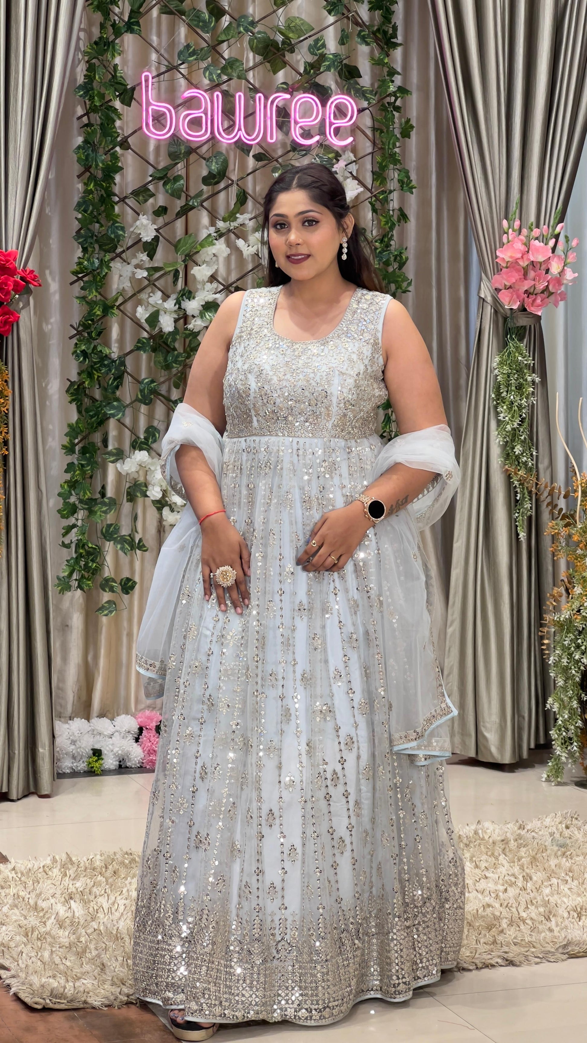 SANGEET,MEHNDI,PLUS SIZE GOWN