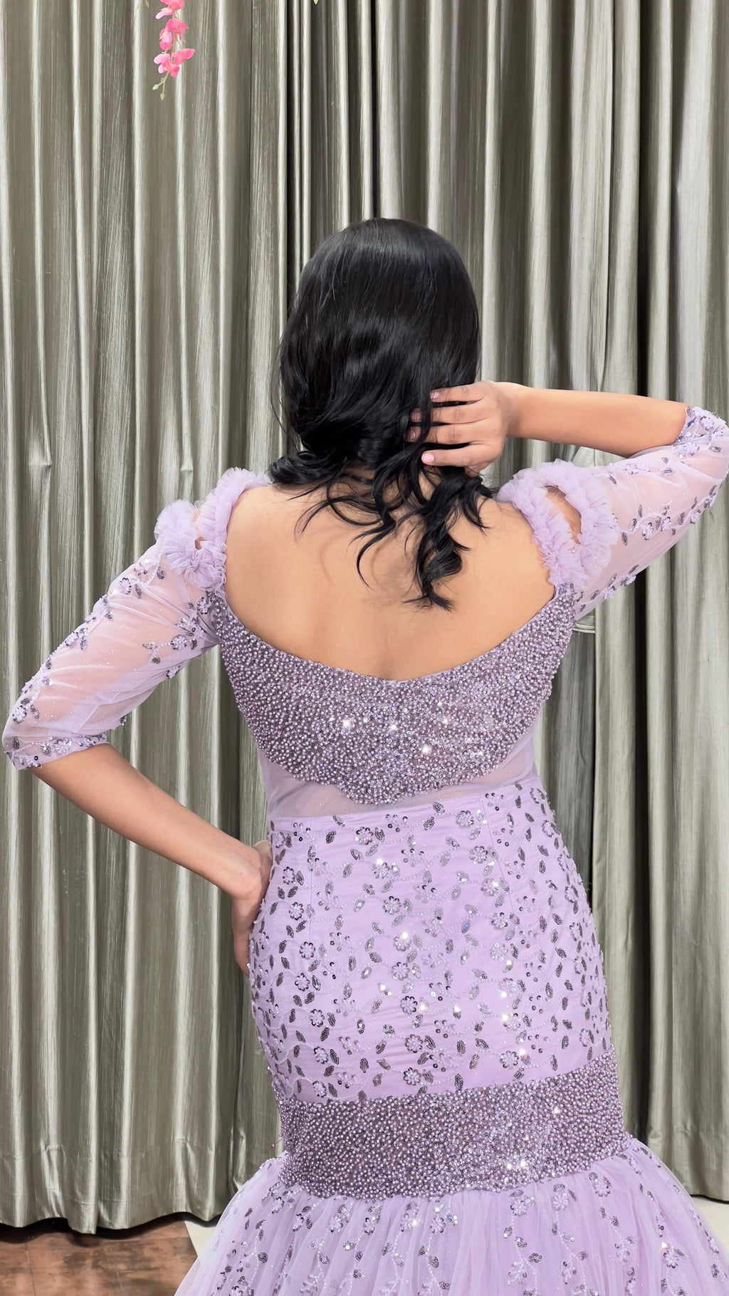 ENGAGEMENT,RECEPTION,FUNCTIONAL PARTY WEAR GOWN