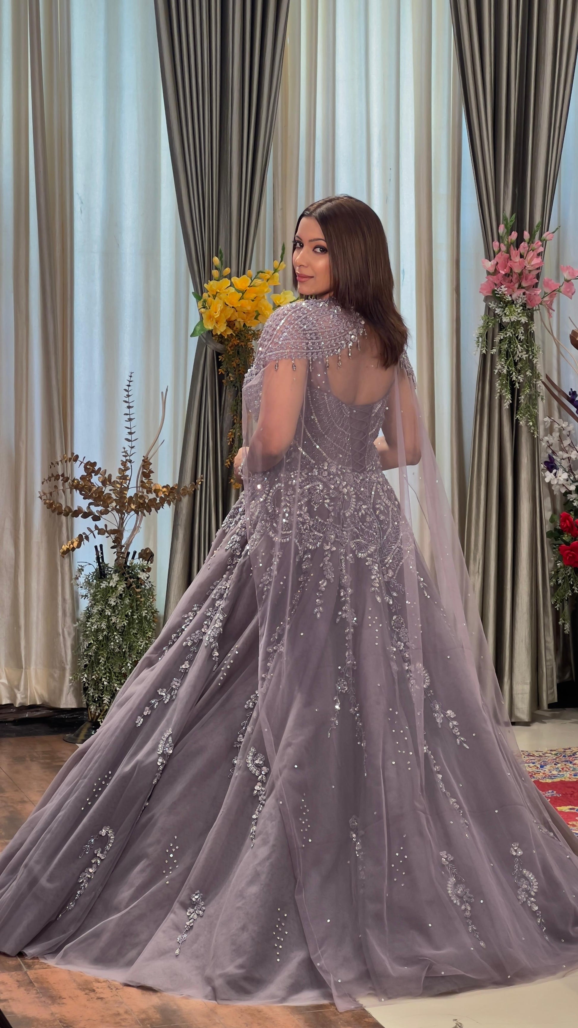 PARTY WEAR,SANGEET,RECEPTION,COCKTAIL BALL GOWN