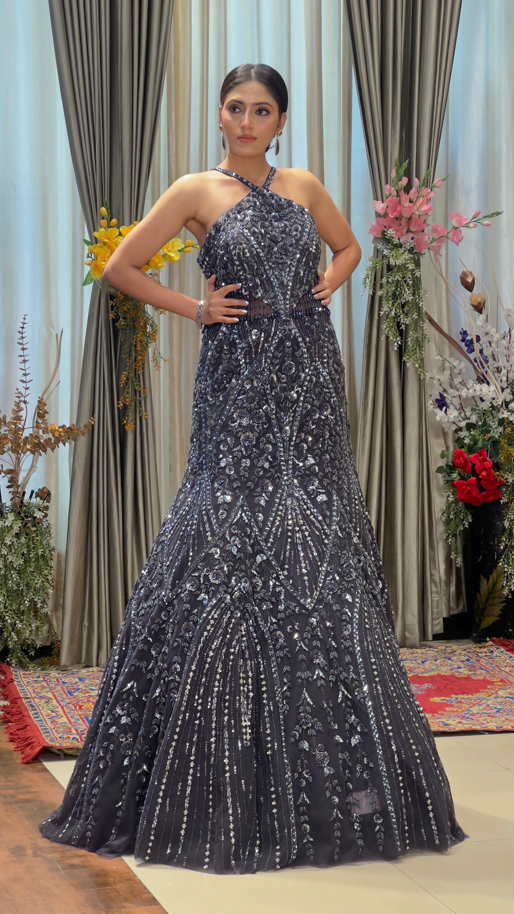 PARTY WEAR,COCKTAIL,RECEPTION,SANGEET BALL GOWN