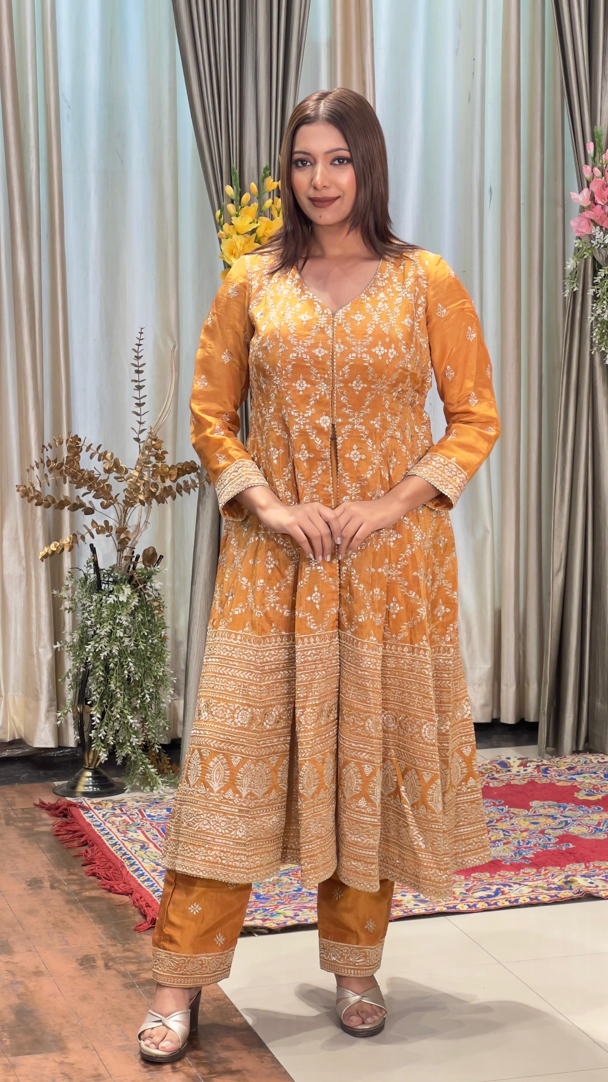 FESTIVAL,SANGEET,TRADITIONAL,HALDI LOOK SUIT