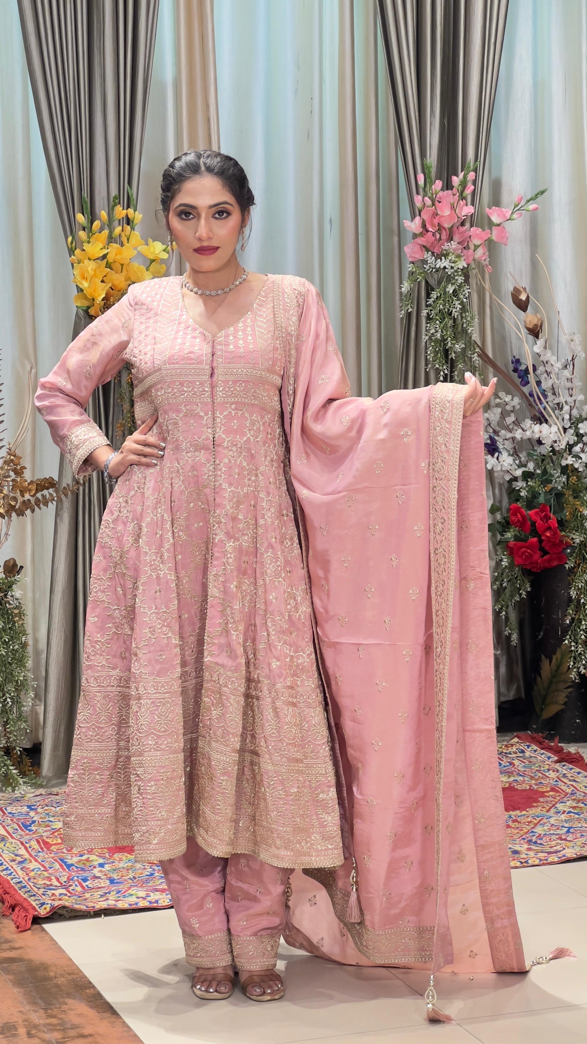 HEAVY BOTTOM,SANGEET,TRADITIONAL,PALAZZO SUIT