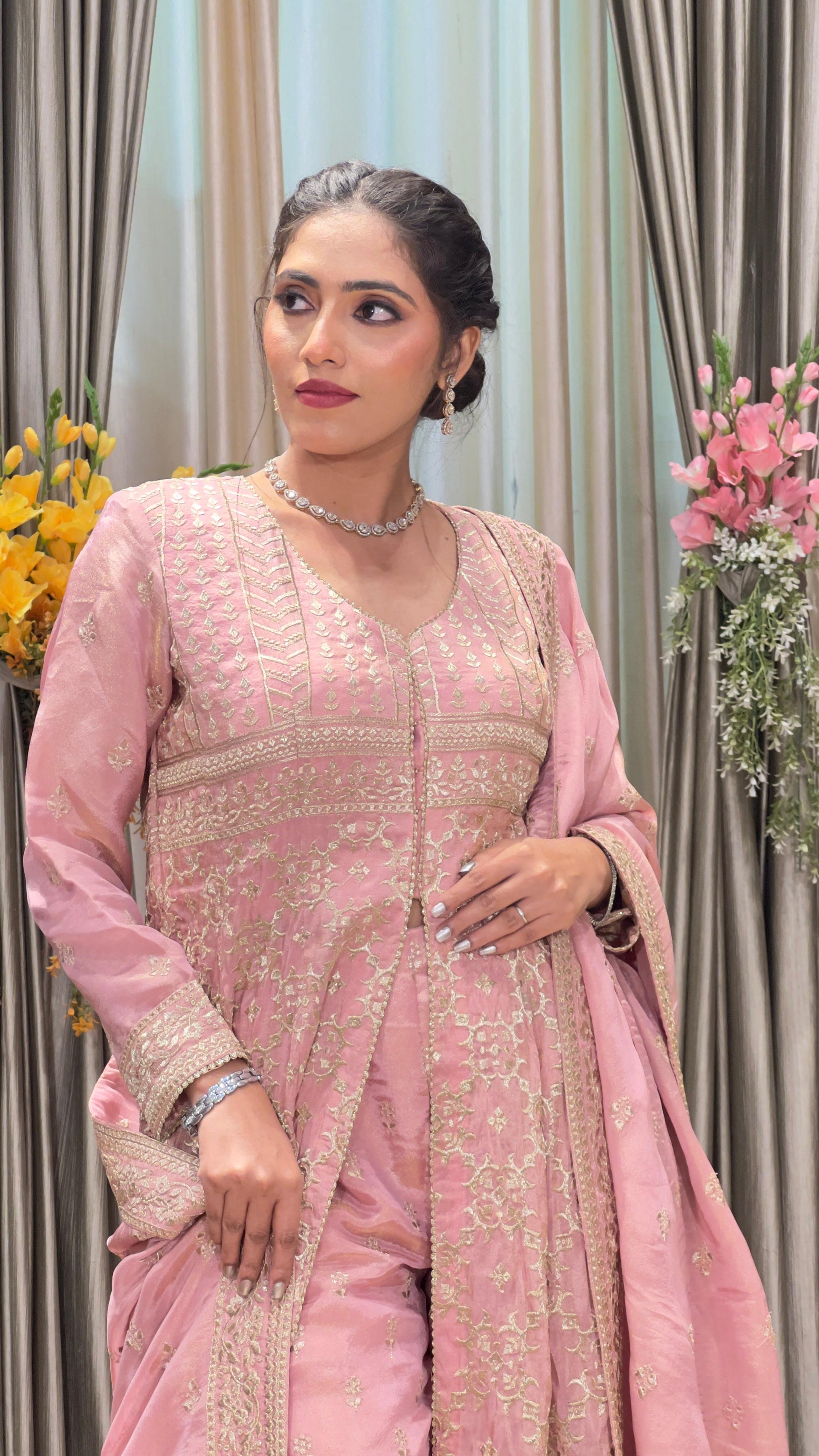 HEAVY BOTTOM,SANGEET,TRADITIONAL,PALAZZO SUIT