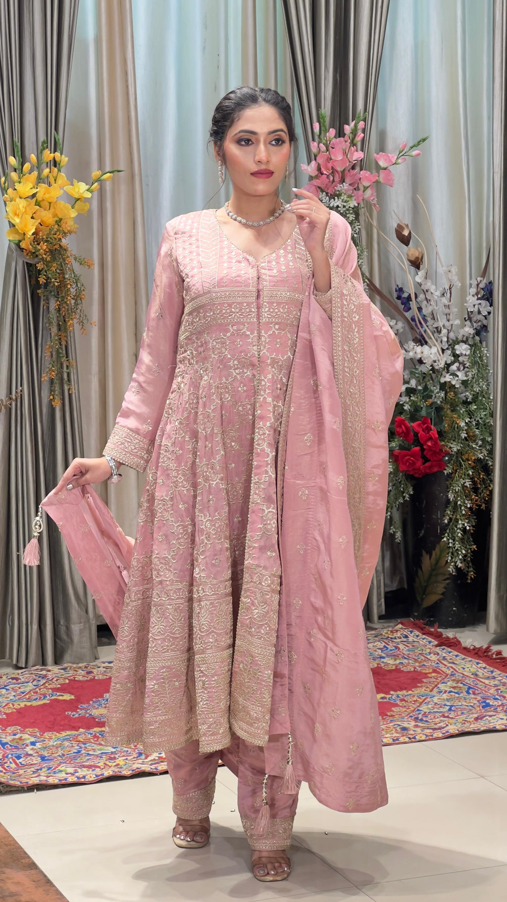 HEAVY BOTTOM,SANGEET,TRADITIONAL,PALAZZO SUIT